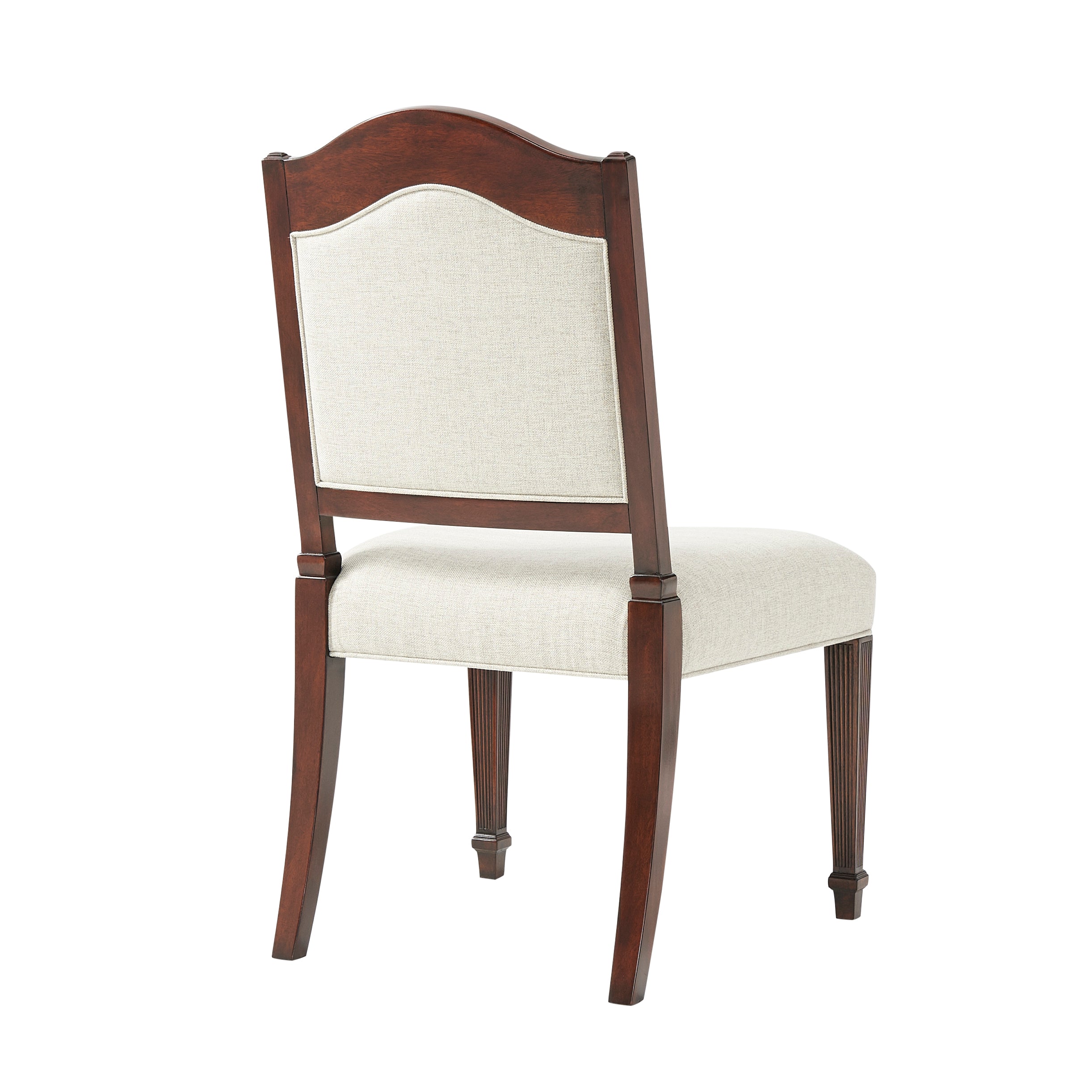 Theodore Alexander Sheraton's Satinwood Side Chair — VCF565.2D-Silverdale 55/VCF663.2D-Southampton 55/VCF942.1A2D-Fenesatin 55