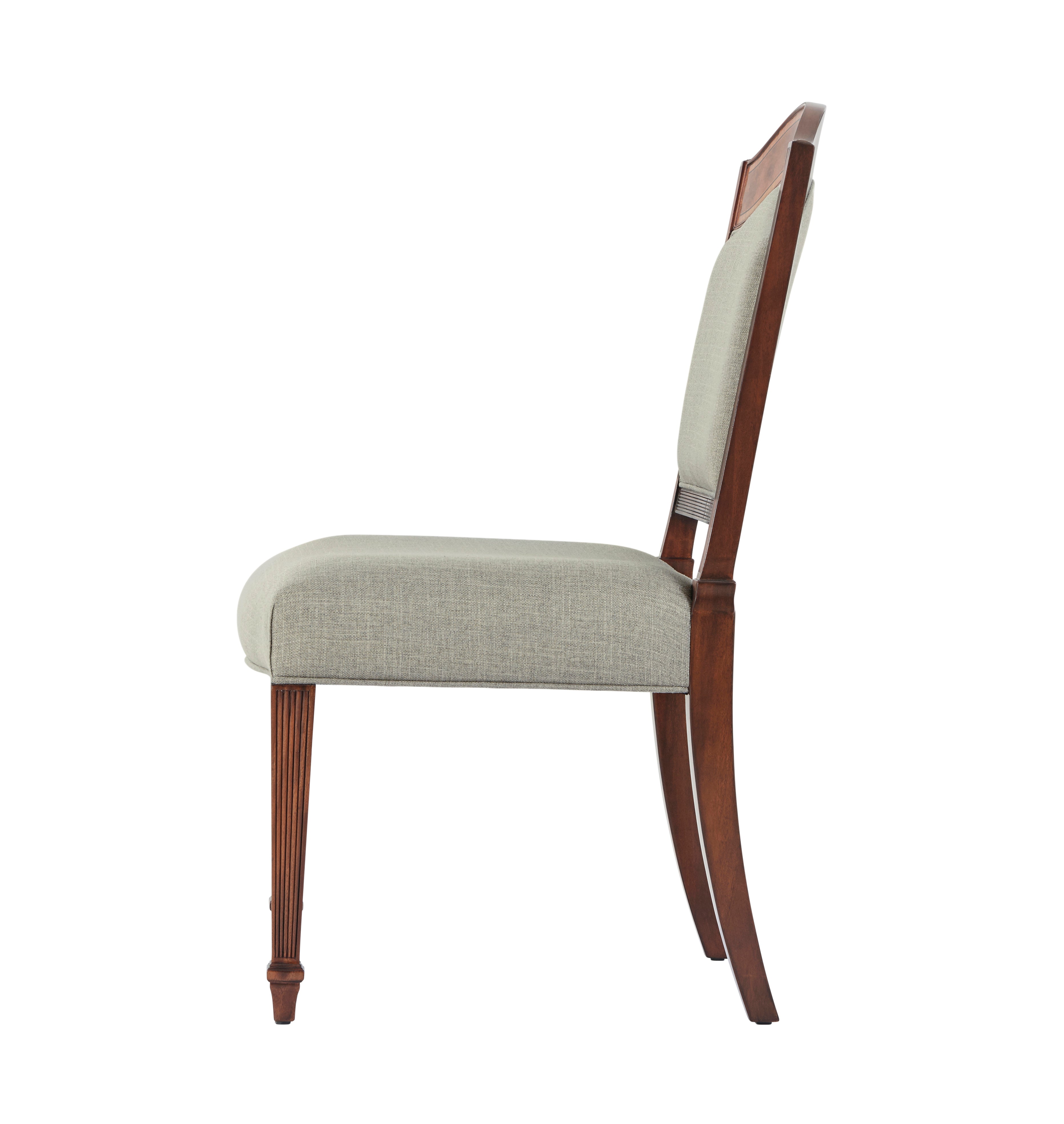 Theodore Alexander Sheraton's Satinwood Side Chair — VCF565.2C - Silverdale 75\ VCF663.2D - Southampton 55\ VCF942.1A2D - Fenesatin 55