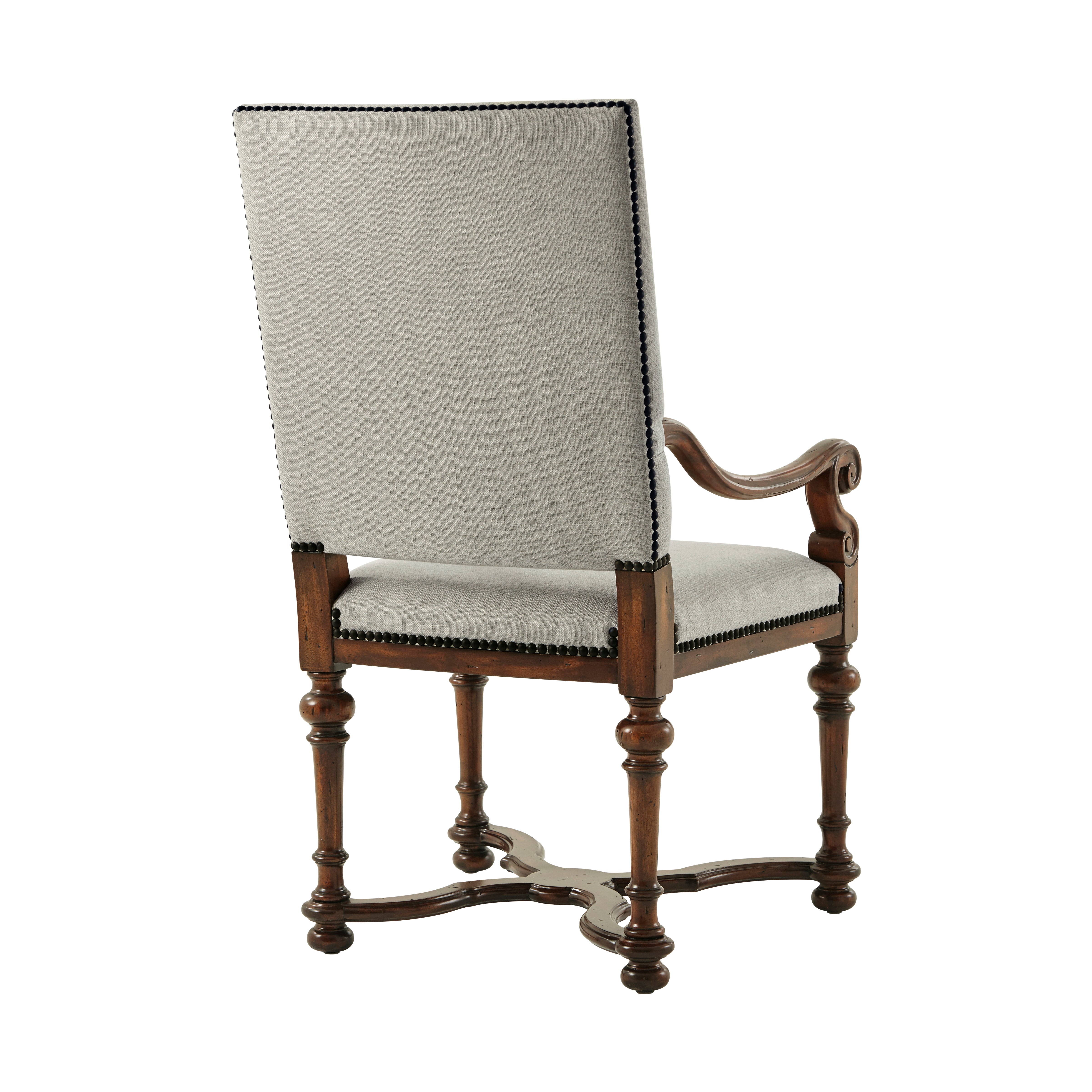 Theodore Alexander Cultivated Dining Armchair — VCF170 - Barolo