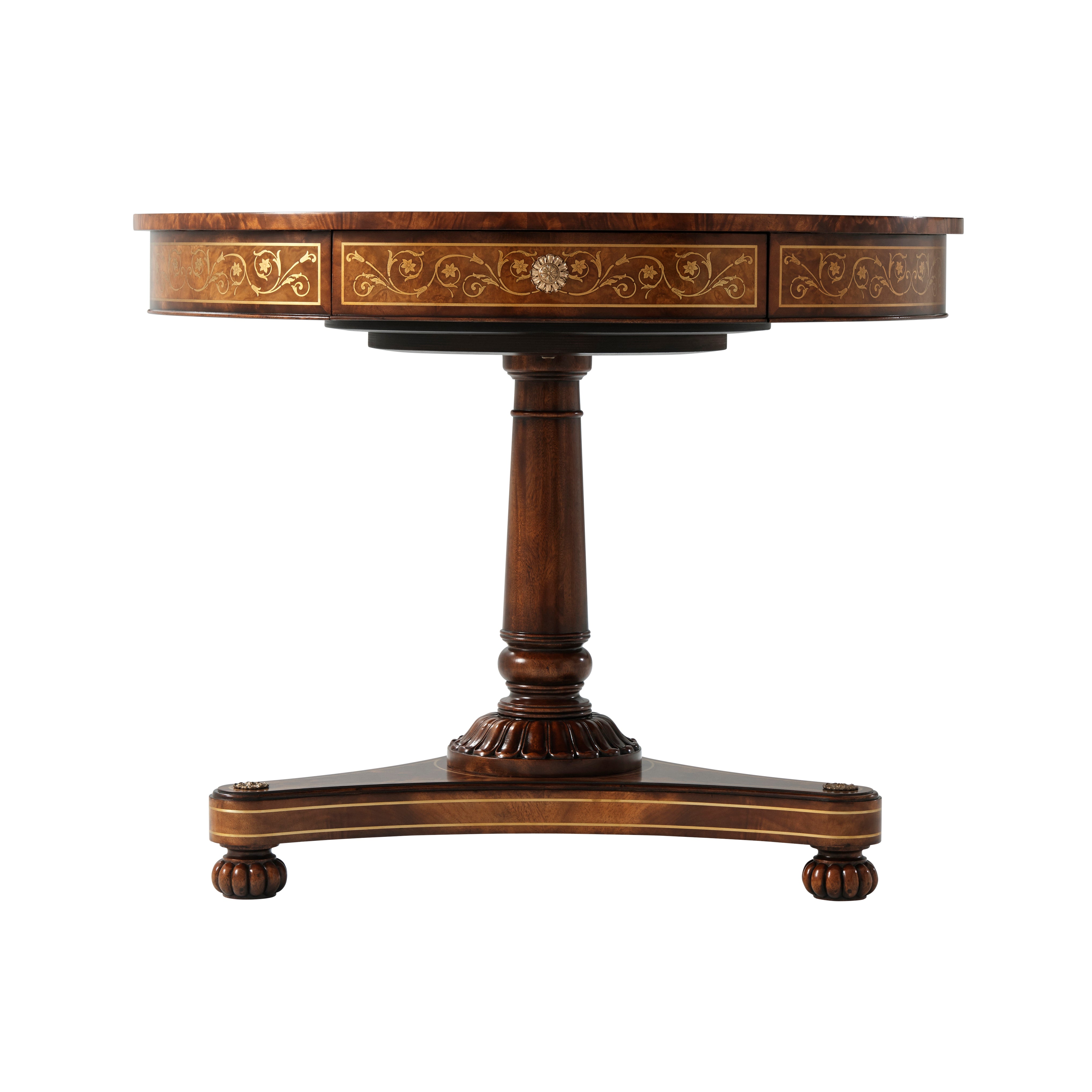 Theodore Alexander The Scrolling Vine Centre Table — Ramsey Mahogany/Lacquer Only