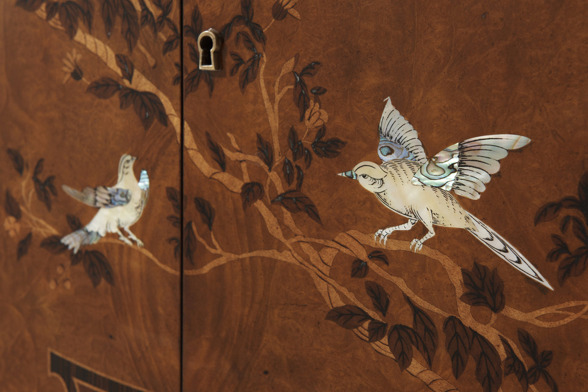 Theodore Alexander | King's Aviary Decorative Chest - Light Cerejeria | 6105-329