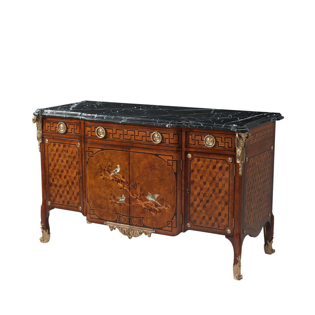 Theodore Alexander | King's Aviary Decorative Chest - Light Cerejeria | 6105-329
