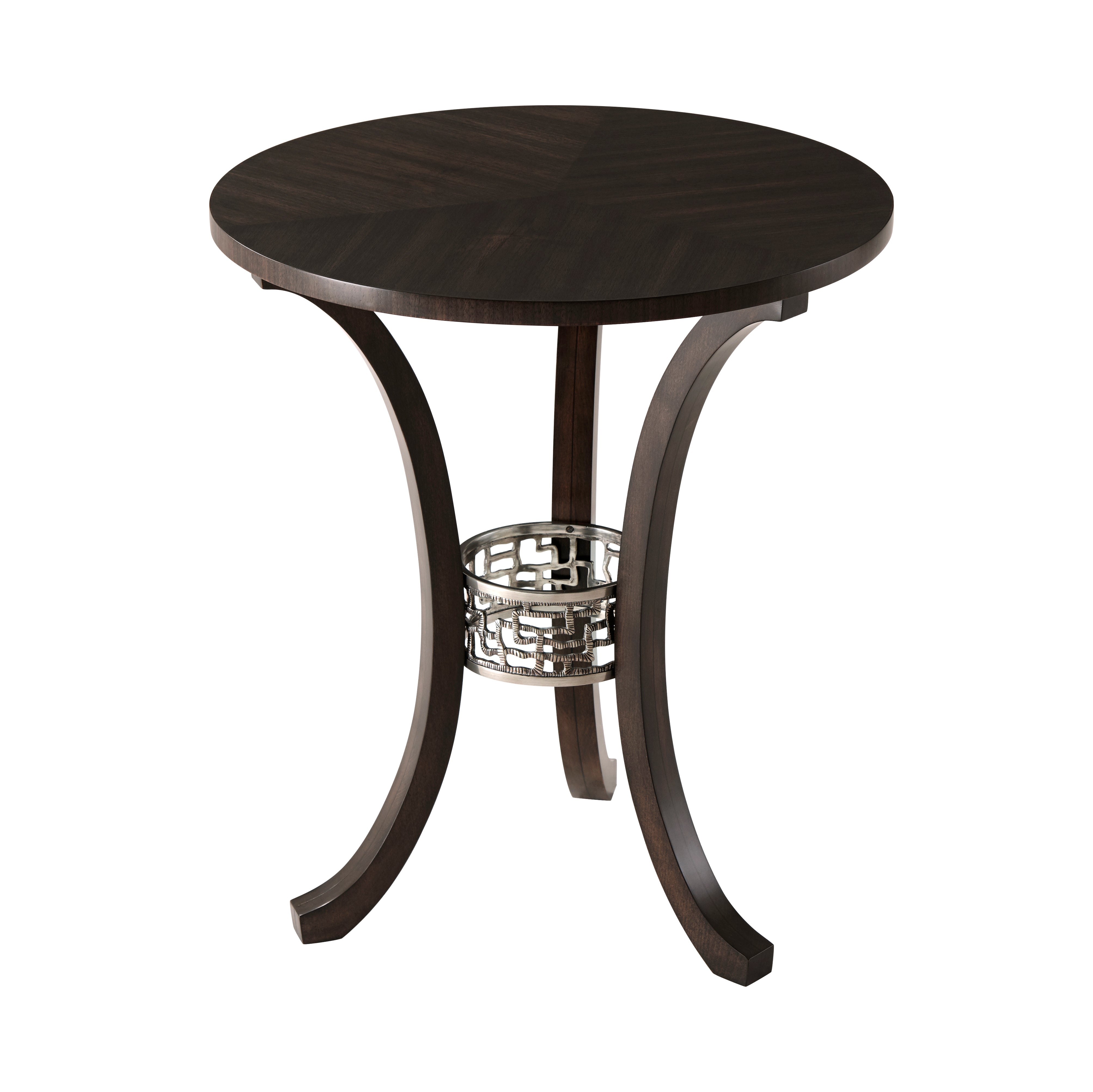 Theodore Alexander Frenzy Accent Table — VCF1529.2G - Sable