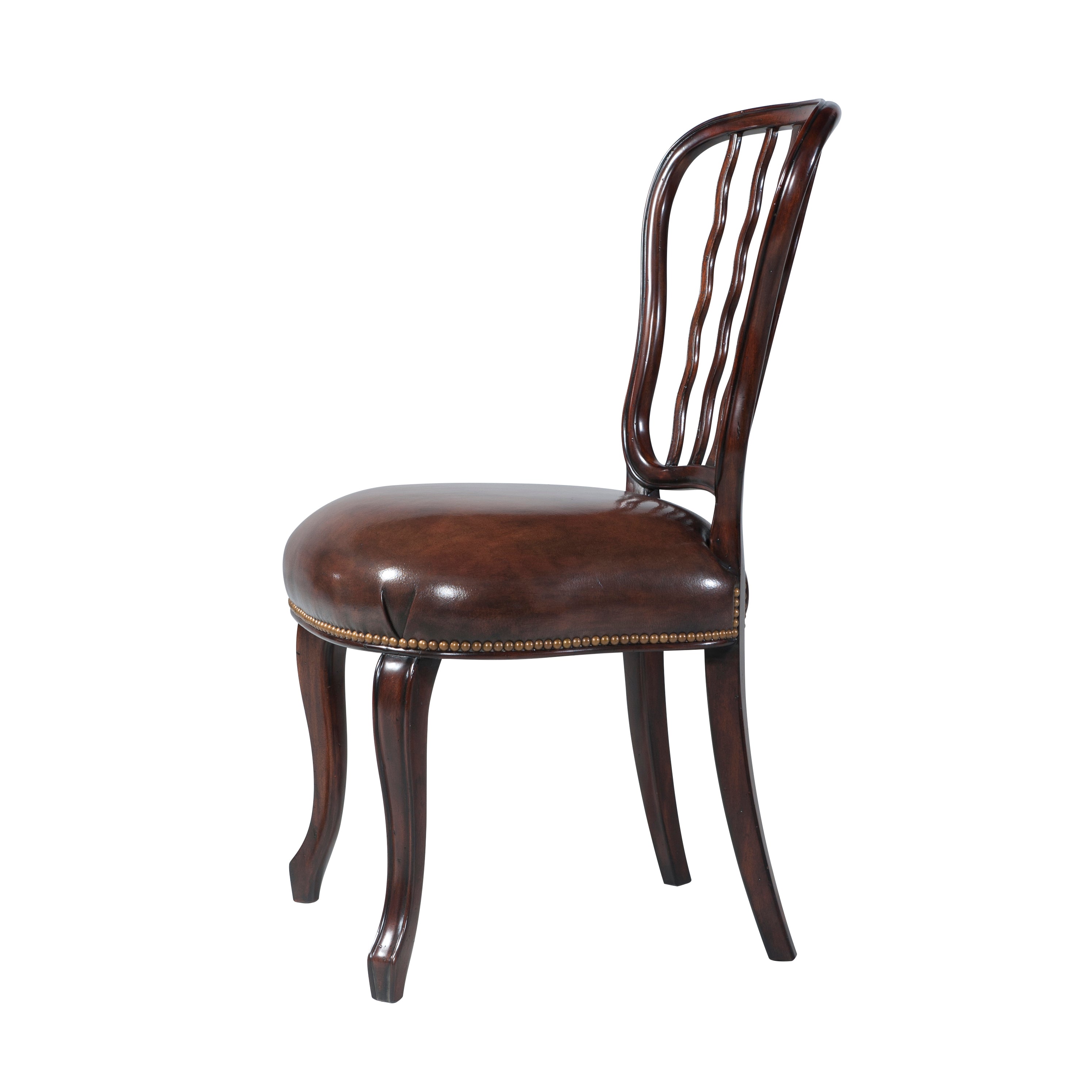 Theodore Alexander The Seddon Side Chair — Antique Ramsey Mahogany