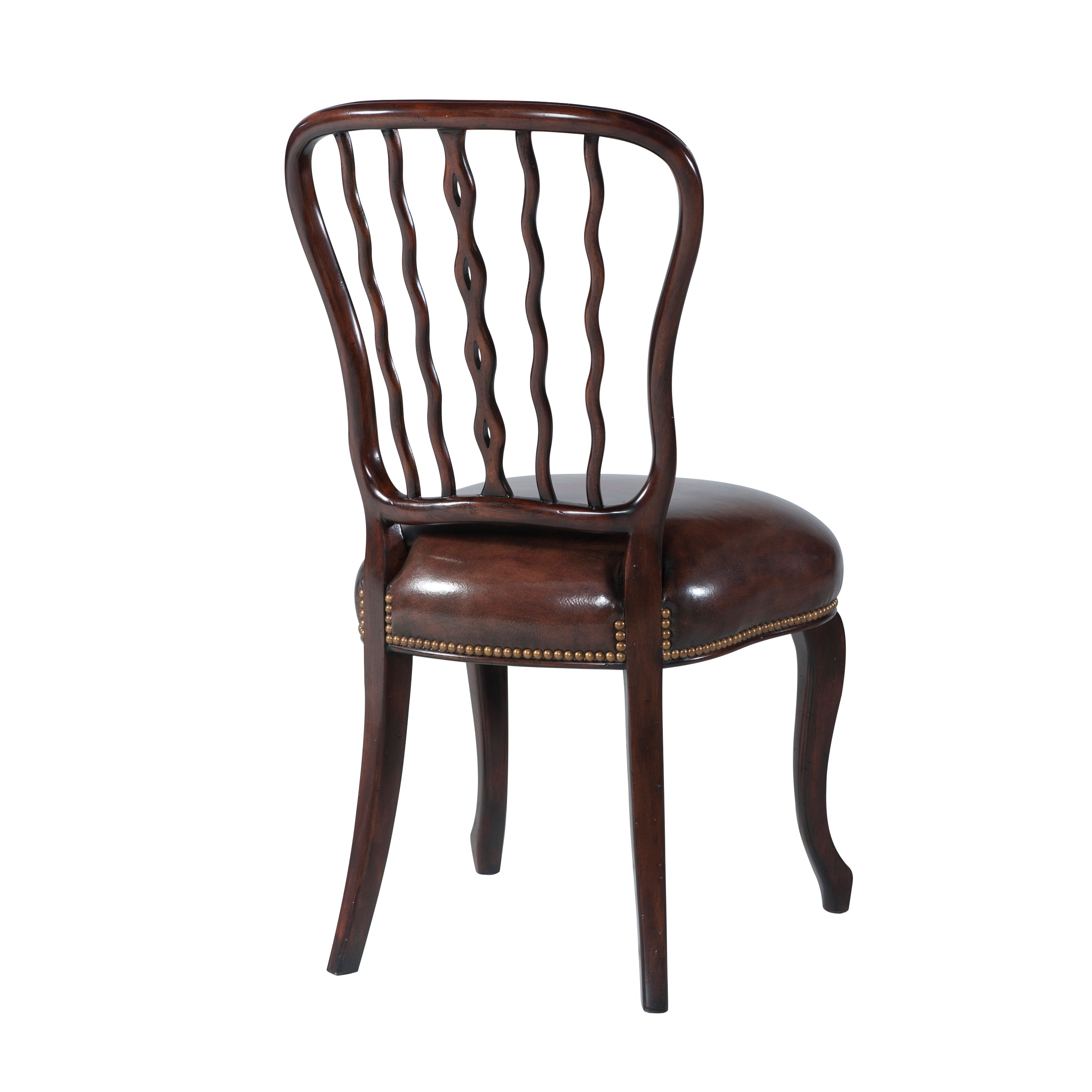 Theodore Alexander The Seddon Side Chair — Antique Ramsey Mahogany