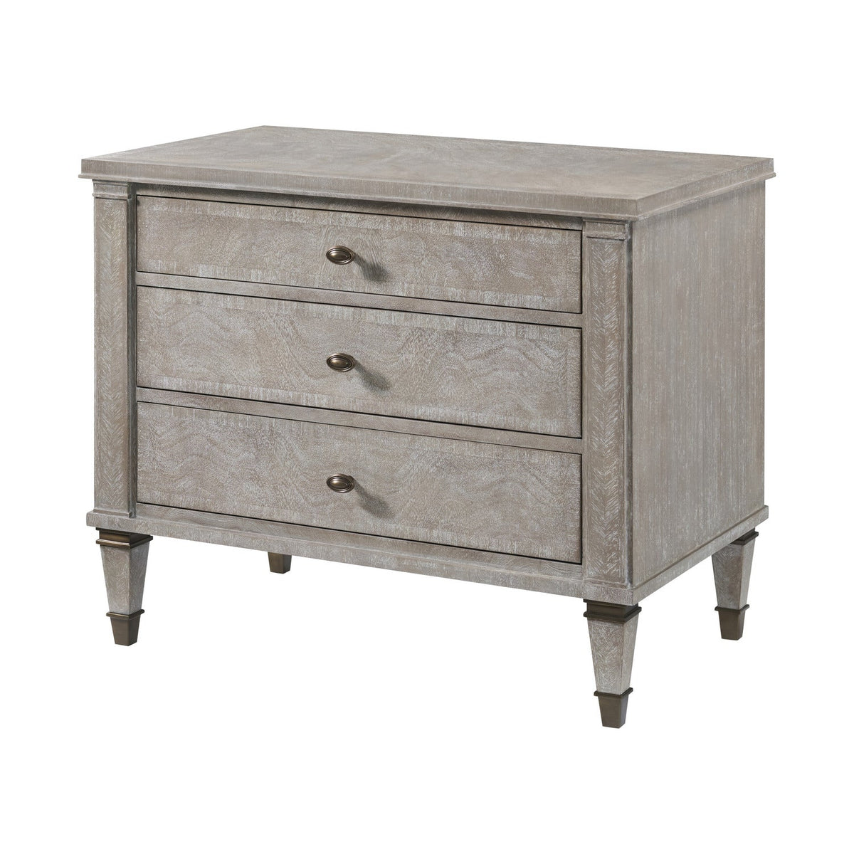 Theodore Alexander | Massie Nightstand - Marlborough Geo Coast | AXH60019.C424