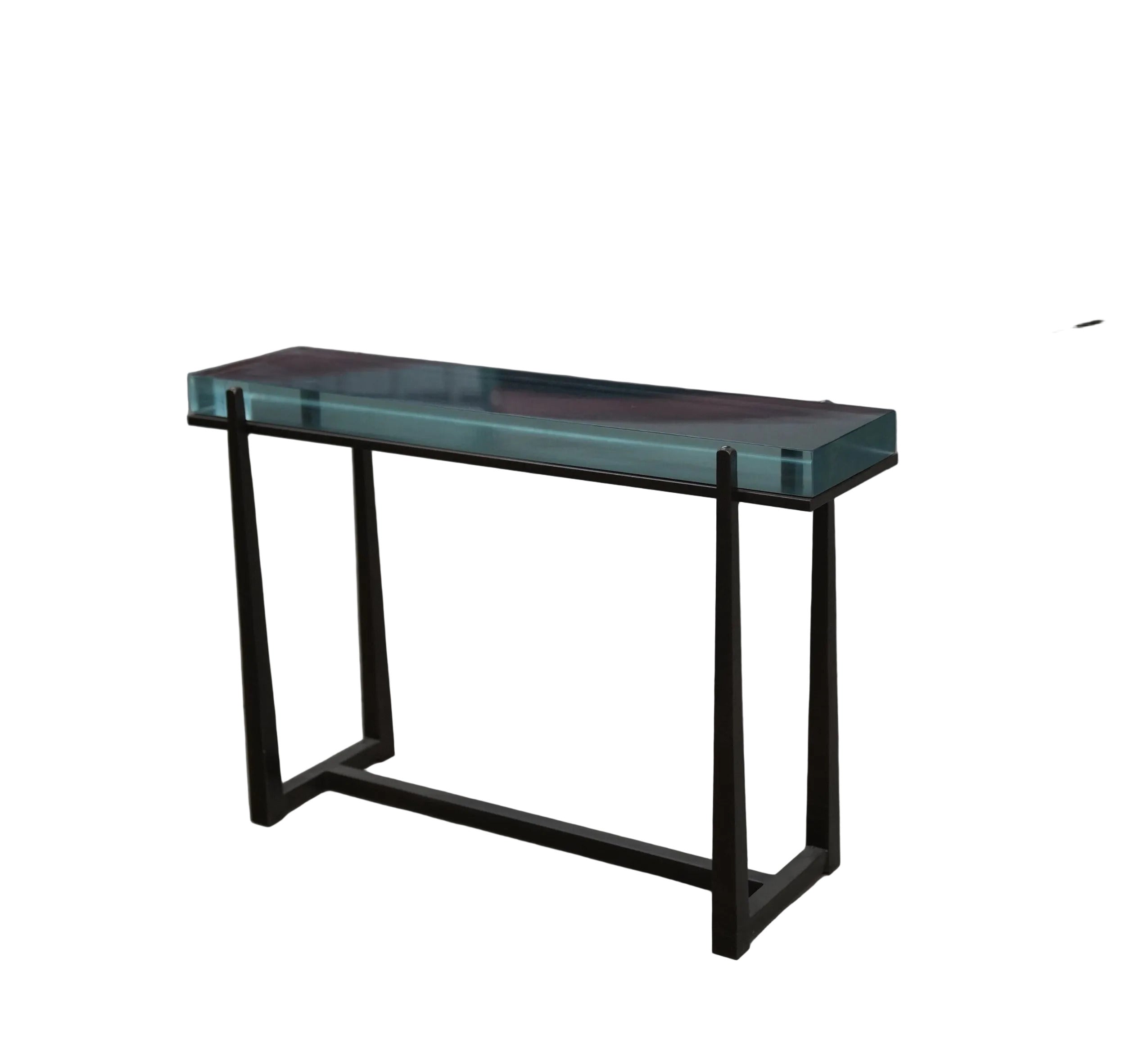 Charleston Forge | Cooper Console - Brushed Silver | 6145