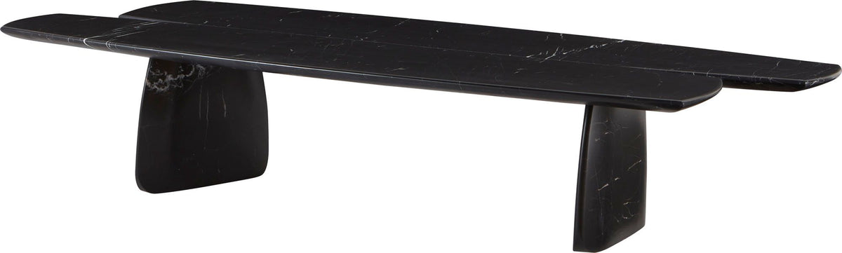 McGuire | Plank Cocktail Table - Honed Nero Marquina | MCA2166-HDNMQ