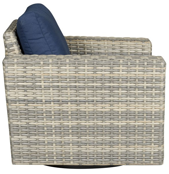 Vanguard | Outdoor Swivel Glider - 20mm Pebble Basket Weave | OW100-SG