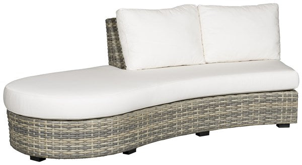 Vanguard | Outdoor Left Curved Lounge - 20mm Pebble Basket Weave | OW100LCL
