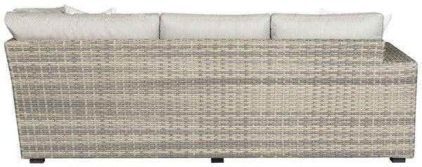 Vanguard | Outdoor Left Arm Corner Sofa - 20mm Pebble Basket Weave | OW100LCS