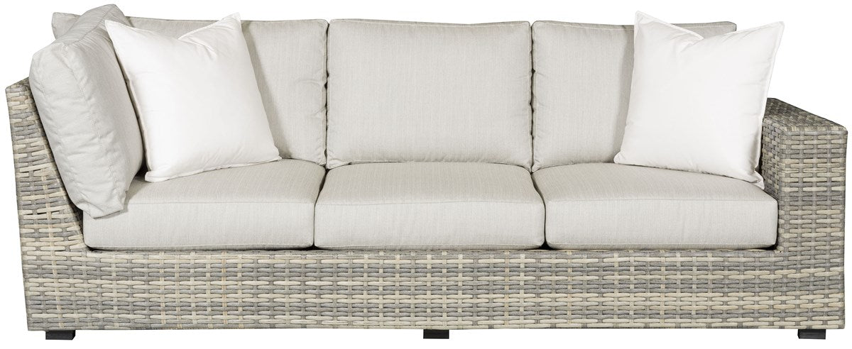 Vanguard | Outdoor Right Arm Corner Sofa - 20mm Pebble Basket Weave | OW100RCS