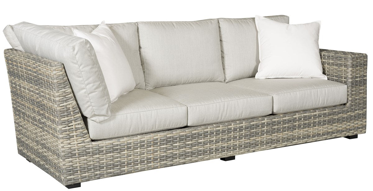Vanguard | Outdoor Right Arm Corner Sofa - 20mm Pebble Basket Weave | OW100RCS