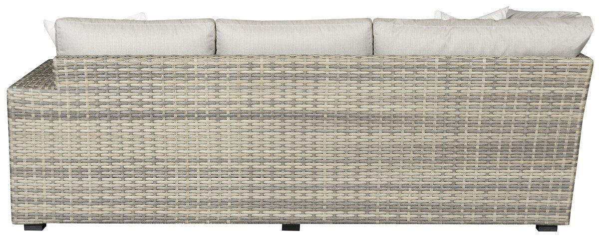 Vanguard | Outdoor Right Arm Corner Sofa - 20mm Pebble Basket Weave | OW100RCS