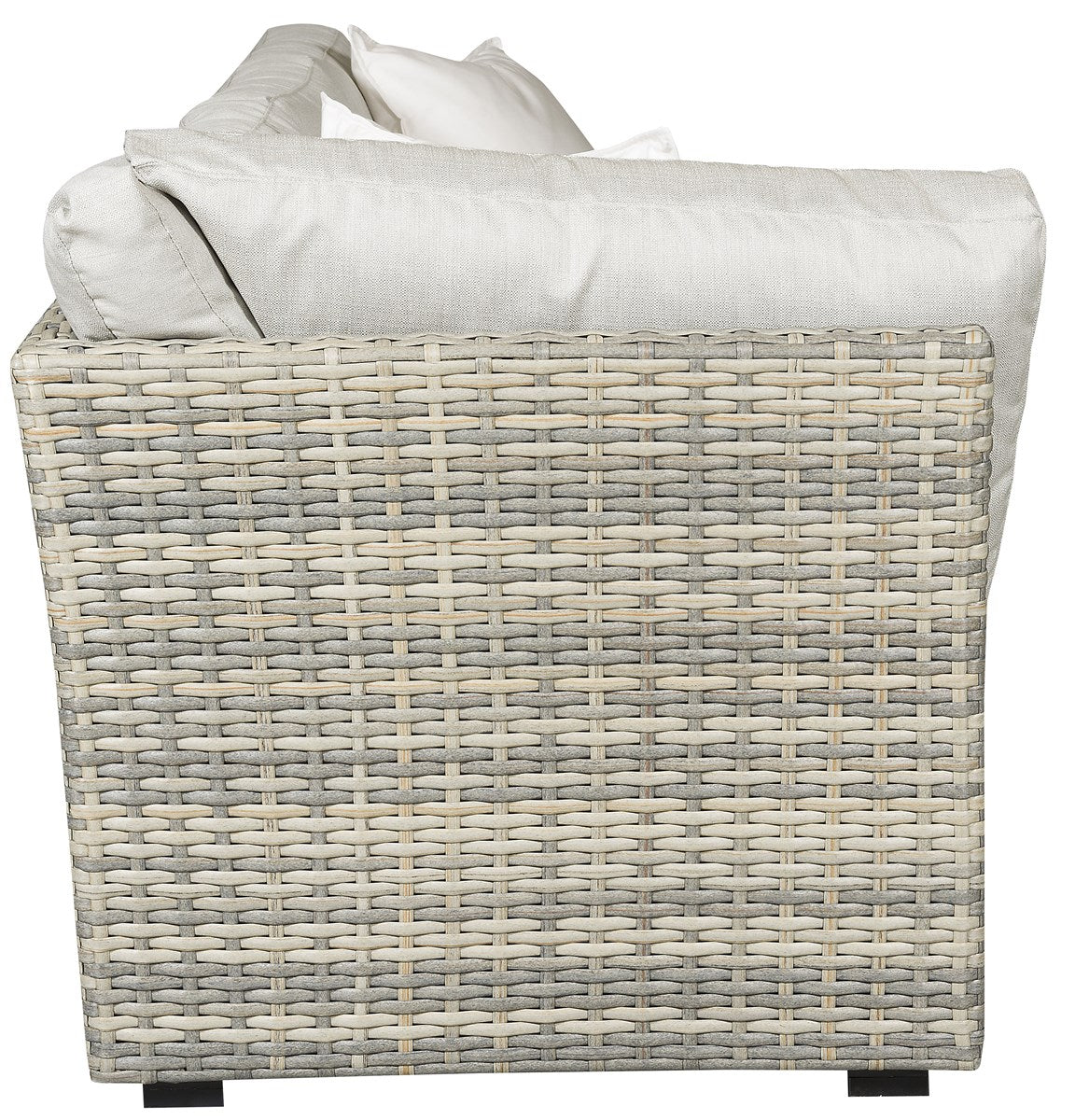 Vanguard | Outdoor Right Arm Corner Sofa - 20mm Pebble Basket Weave | OW100RCS