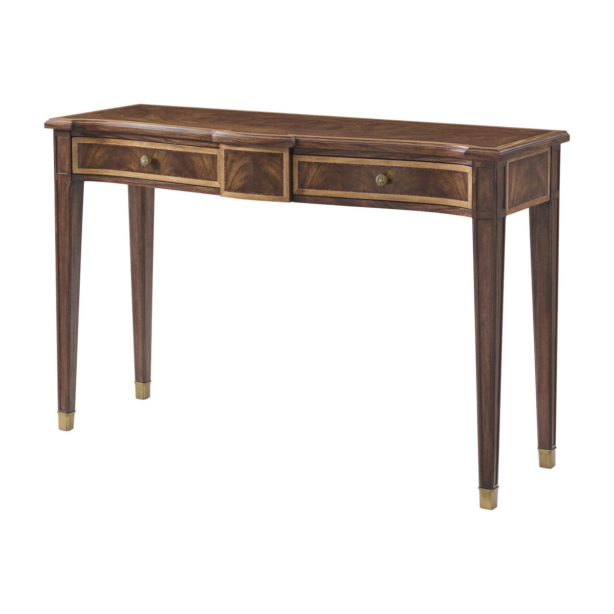 Theodore Alexander | Merritt Console Table - Harrow Brown / Somerset Brown | SC53026