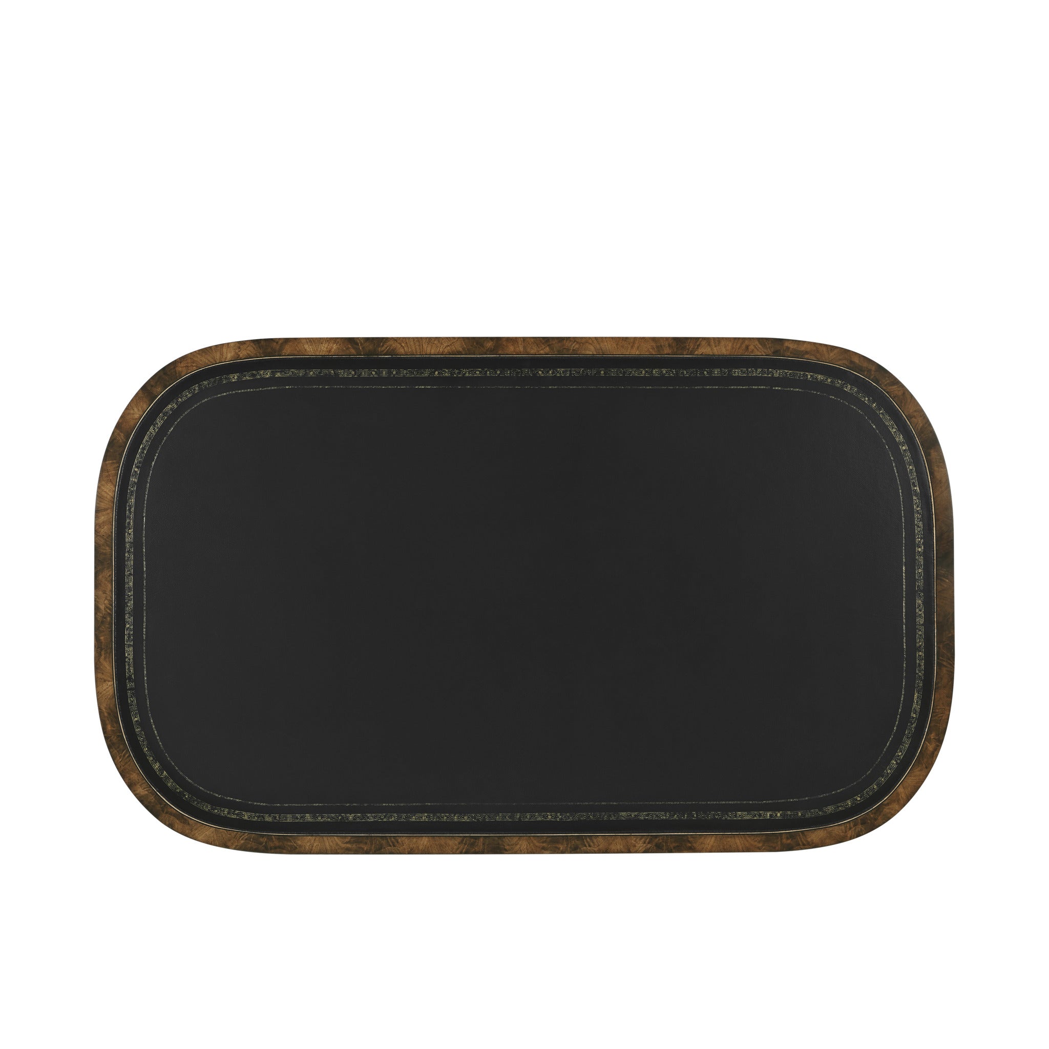 Theodore Alexander | Sloane Writing Table - Sloane Black\ LT04 - Blind& Gold tooling\ VCF1829 - Sloane Raj | SC71011