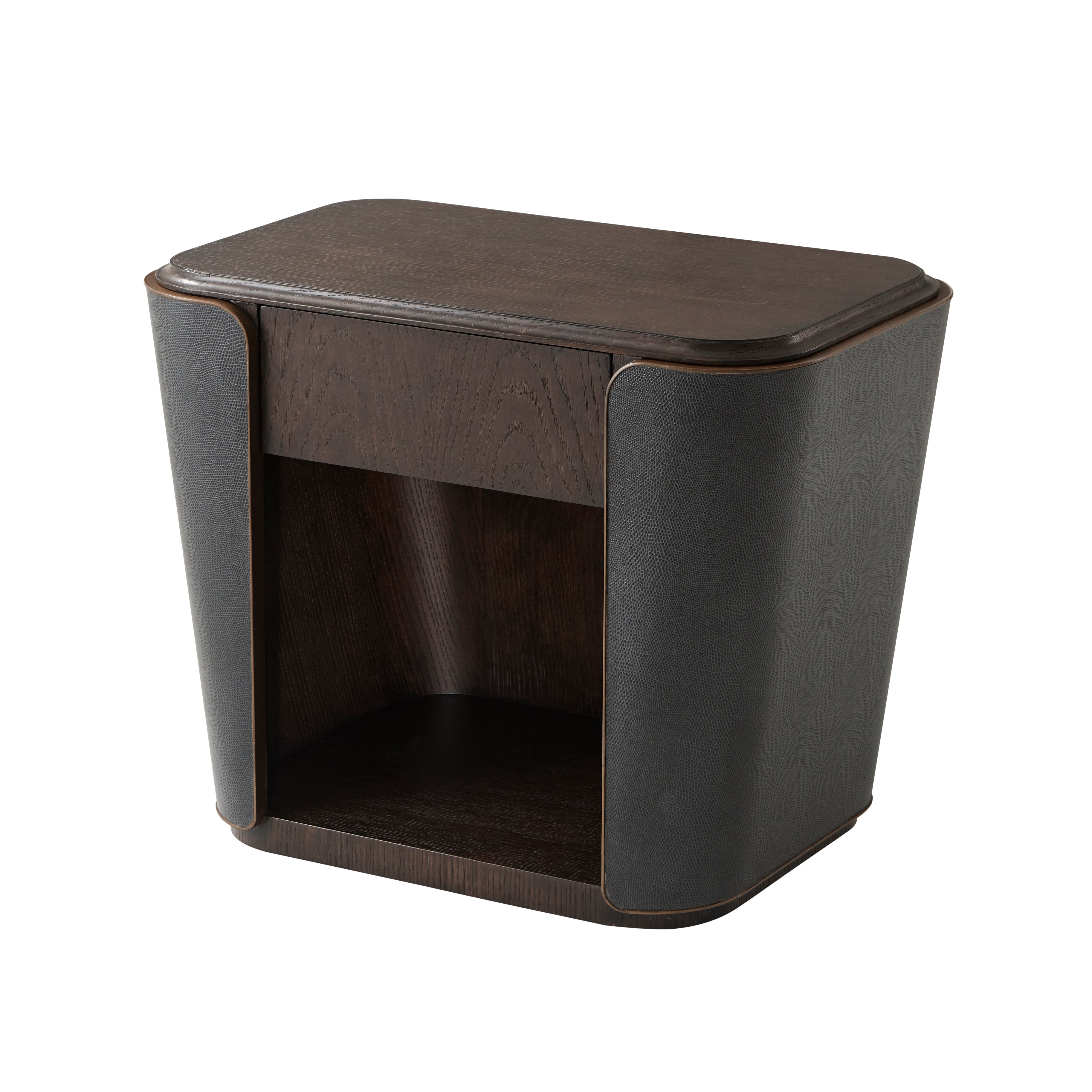 Theodore Alexander Amour Nightstand II — LCF327-Robusta/PCF871-Brushed Vintage
Bronze/VCF1372.1B2HA-Cigar
Club/VCF1373.2HA-Black Khaya Pearl