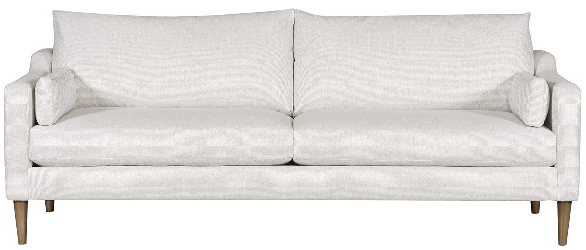 Vanguard | Thea Sofa - Callaloo Cotton / Round Tapered Wood Leg | T1V150-2S