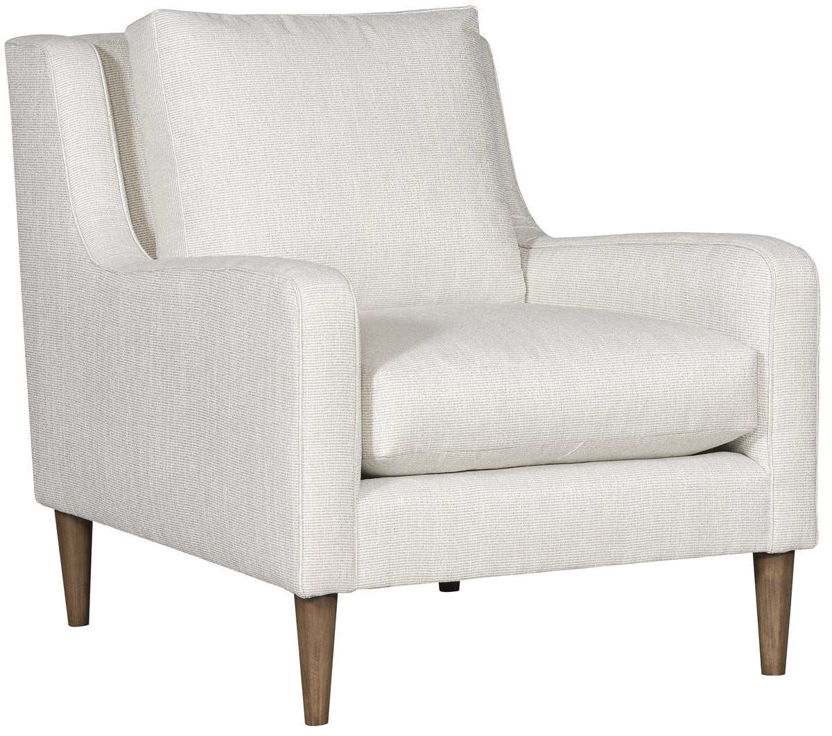 Vanguard | Josie Chair - Callaloo Cotton / Round Tapered Wood Leg | T1V157-CH