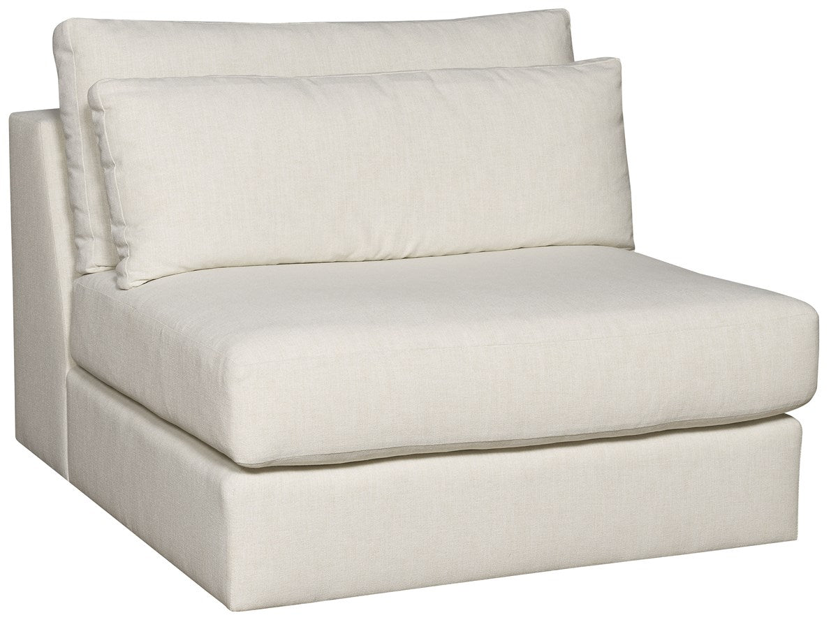 Vanguard | Leone Armless Chair - Identify Ivory | T1V158-AC