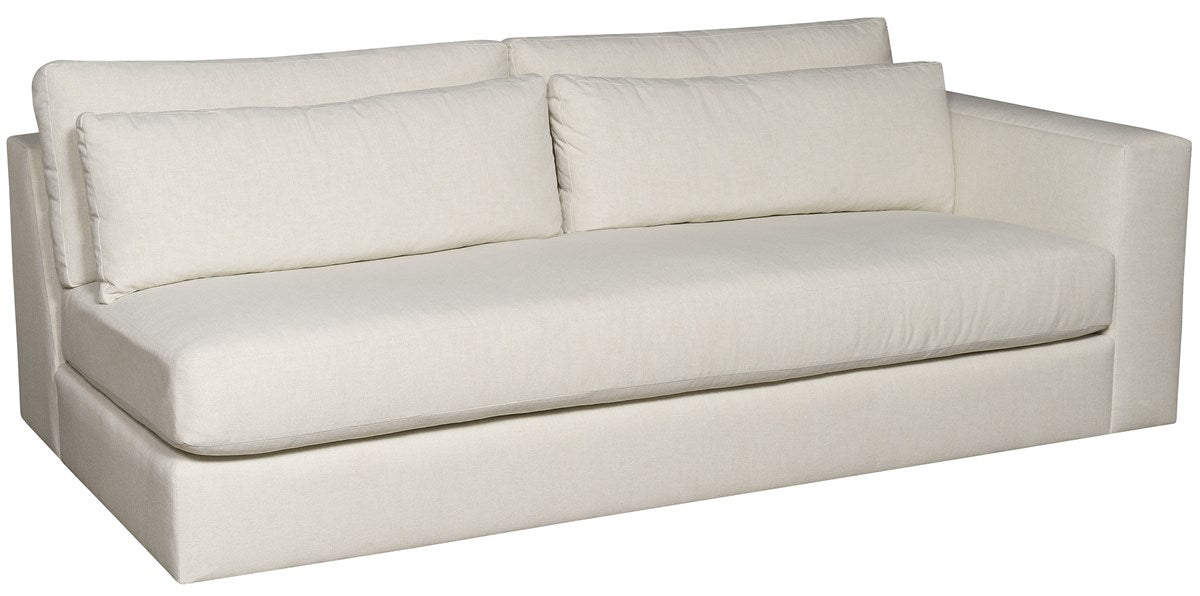 Vanguard | Leone Right Arm Bench Seat Sofa - Identify Ivory | T1V158-RA1