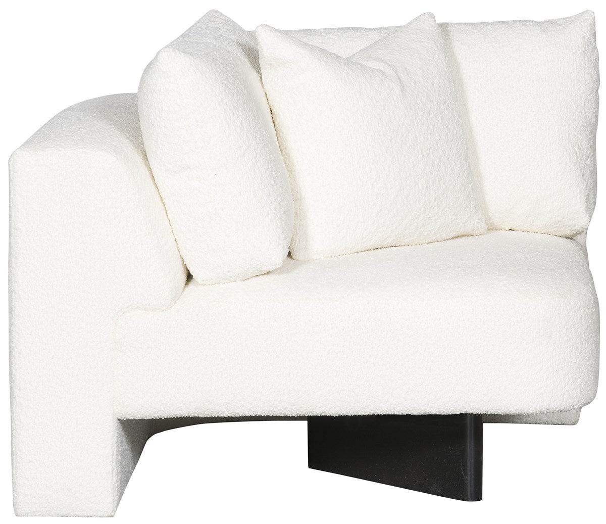 Vanguard | Lola Corner Chair - Itilia Ivory | T1V166-CC