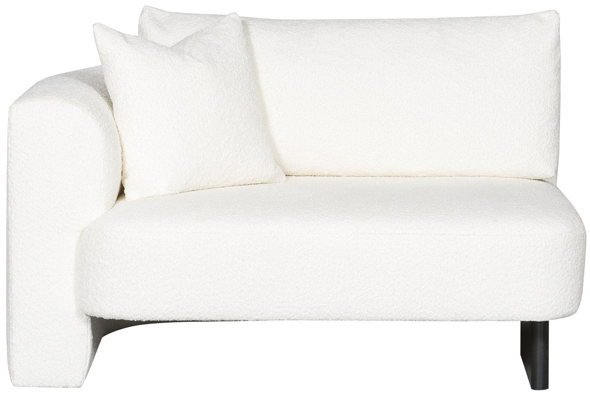 Vanguard | Lola Left Arm Loveseat - Itilia Ivory | T1V166-LAL