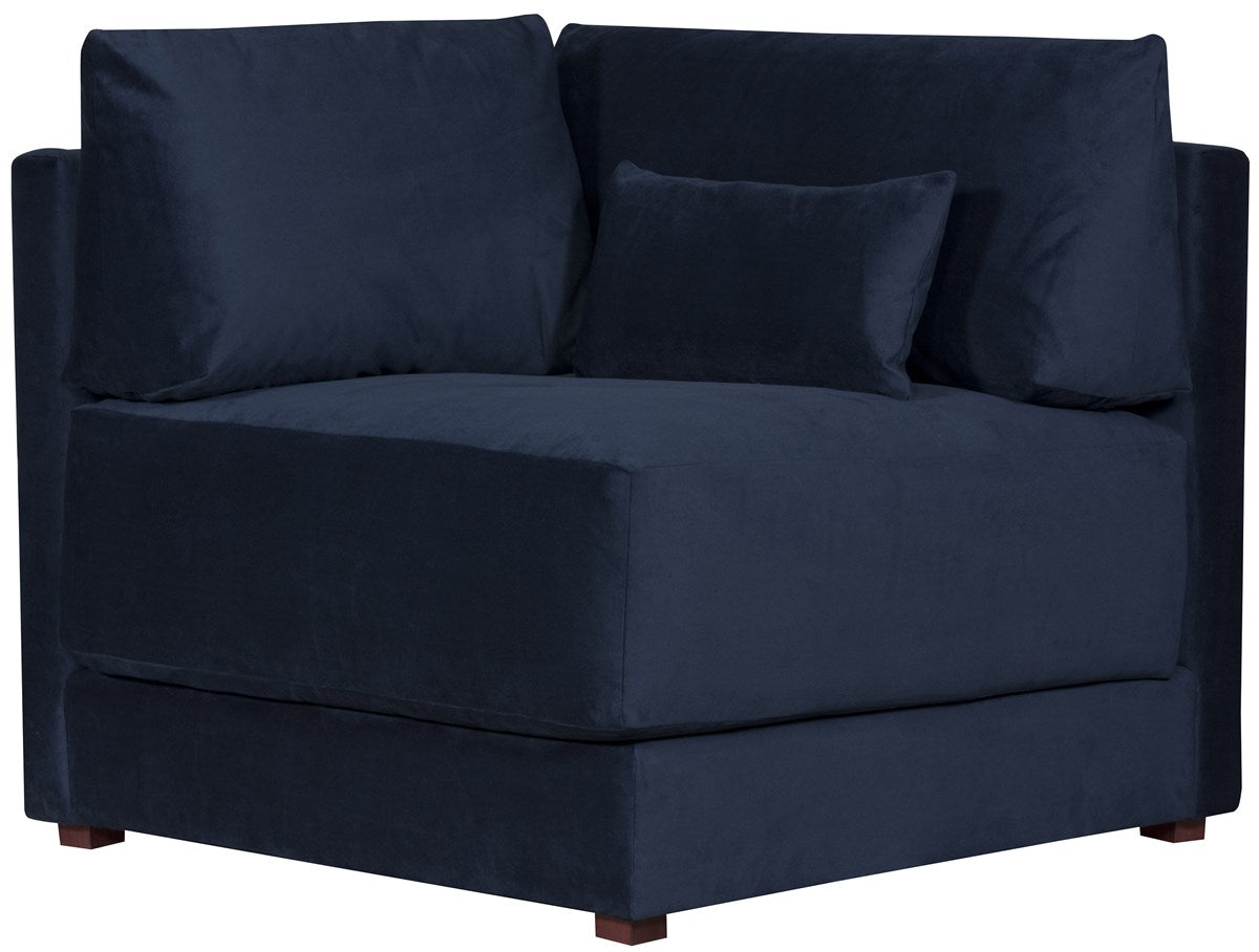 Vanguard | Dove Corner Chair - Village Ink | T3V110-CC