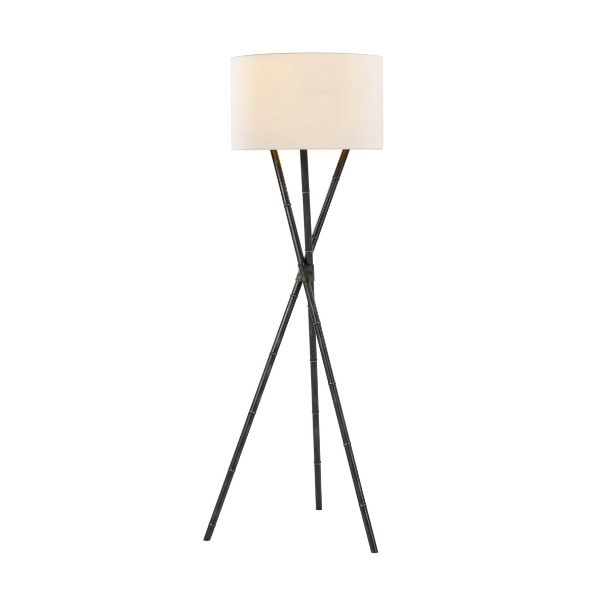 Theodore Alexander | Kesden Trio Floor Lamp - Romulus Bamboo | TA21004.C390