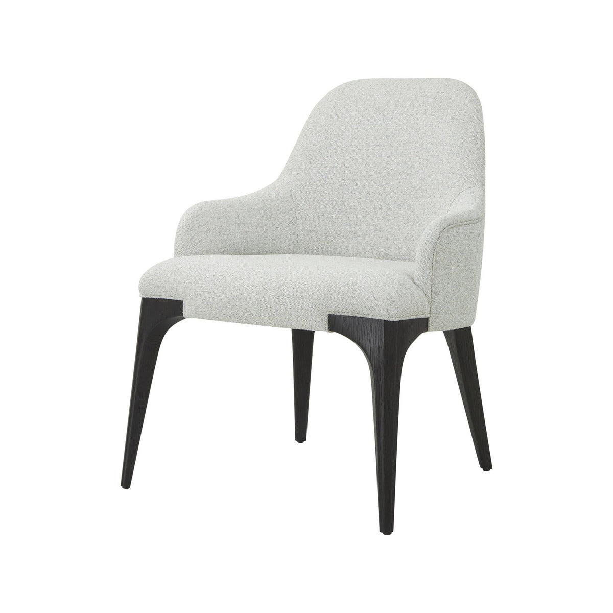 Theodore Alexander | Spencer ST. James Arm Chair - Lusso Onyx | TA41108.1DOC