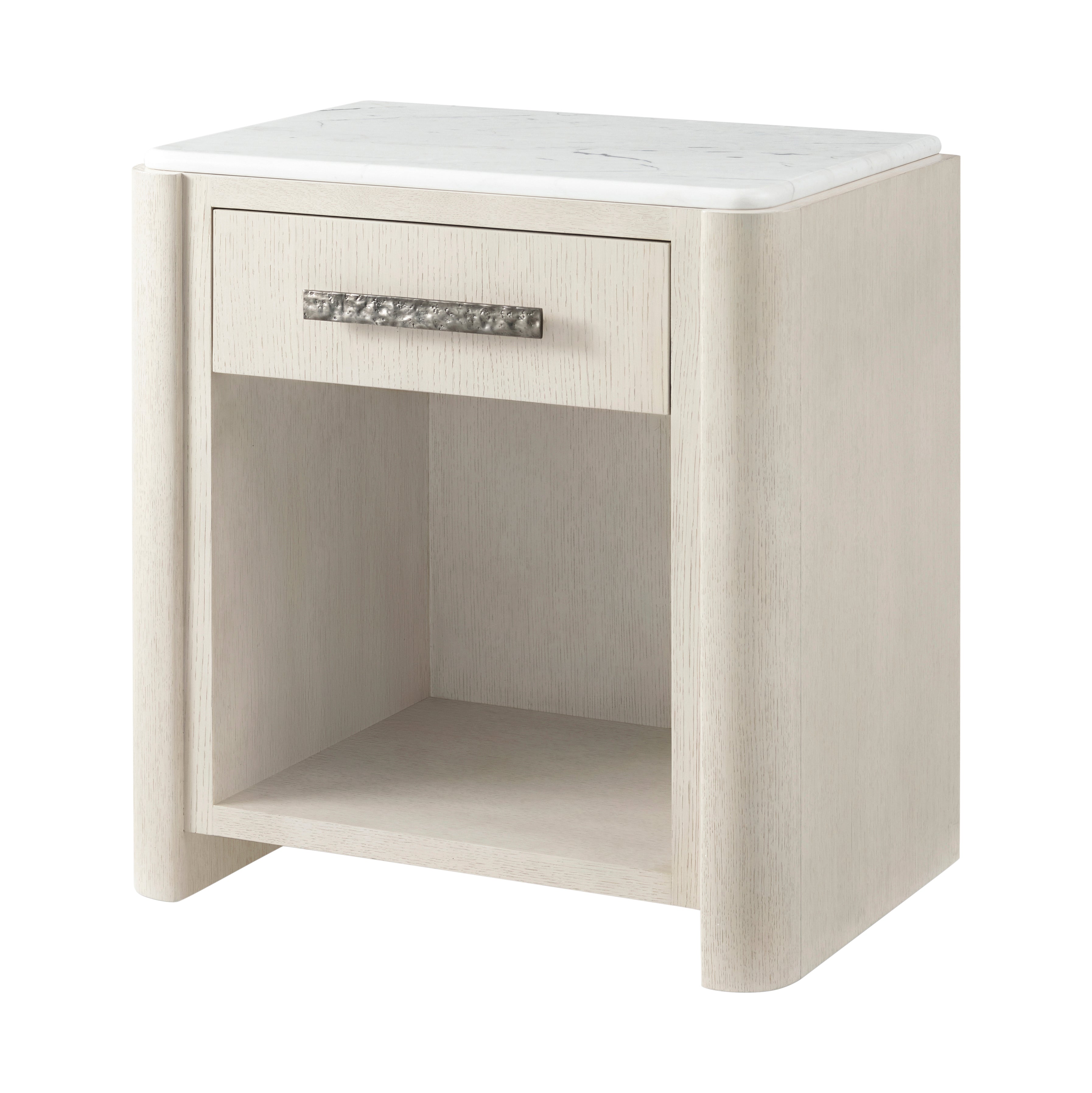 Theodore Alexander Essence Nightstand — Finish: Opal