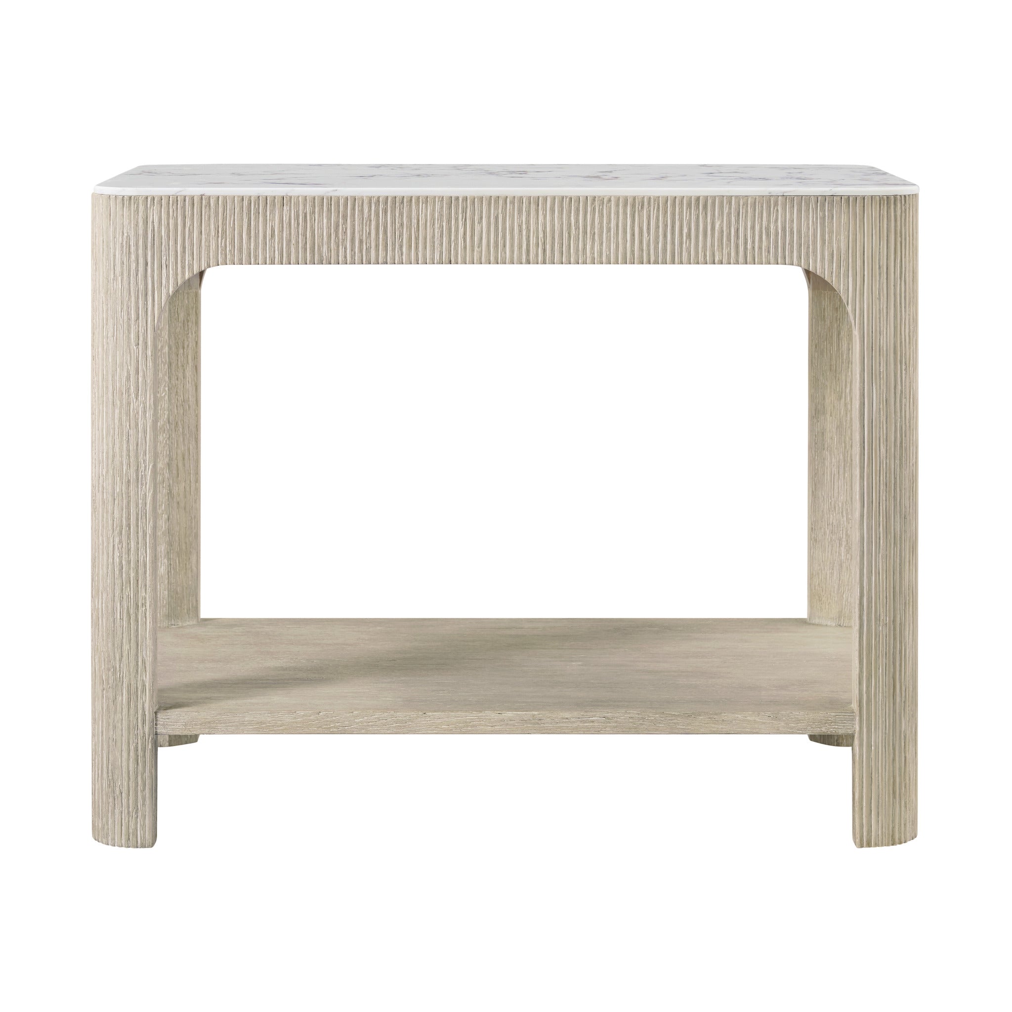 Theodore Alexander | Horizon Rectangular Quartz Side Table - SPE-Day\ PCF1246 - SPE Grey | TA50334.C397