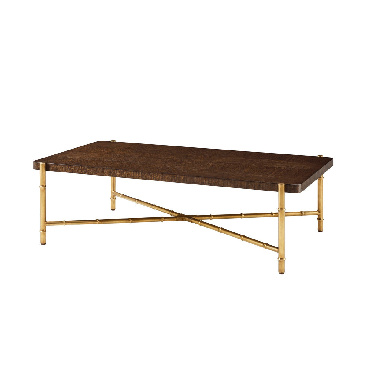 Theodore Alexander | Kesden Cocktail Table - Pyramid Brown | TA51109.C351