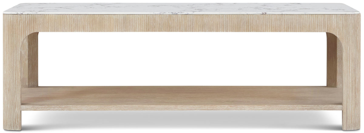 Theodore Alexander | Horizon Rectangular Quartz Cocktail Table - SPE-Day / SPE Grey | TA51226.C397