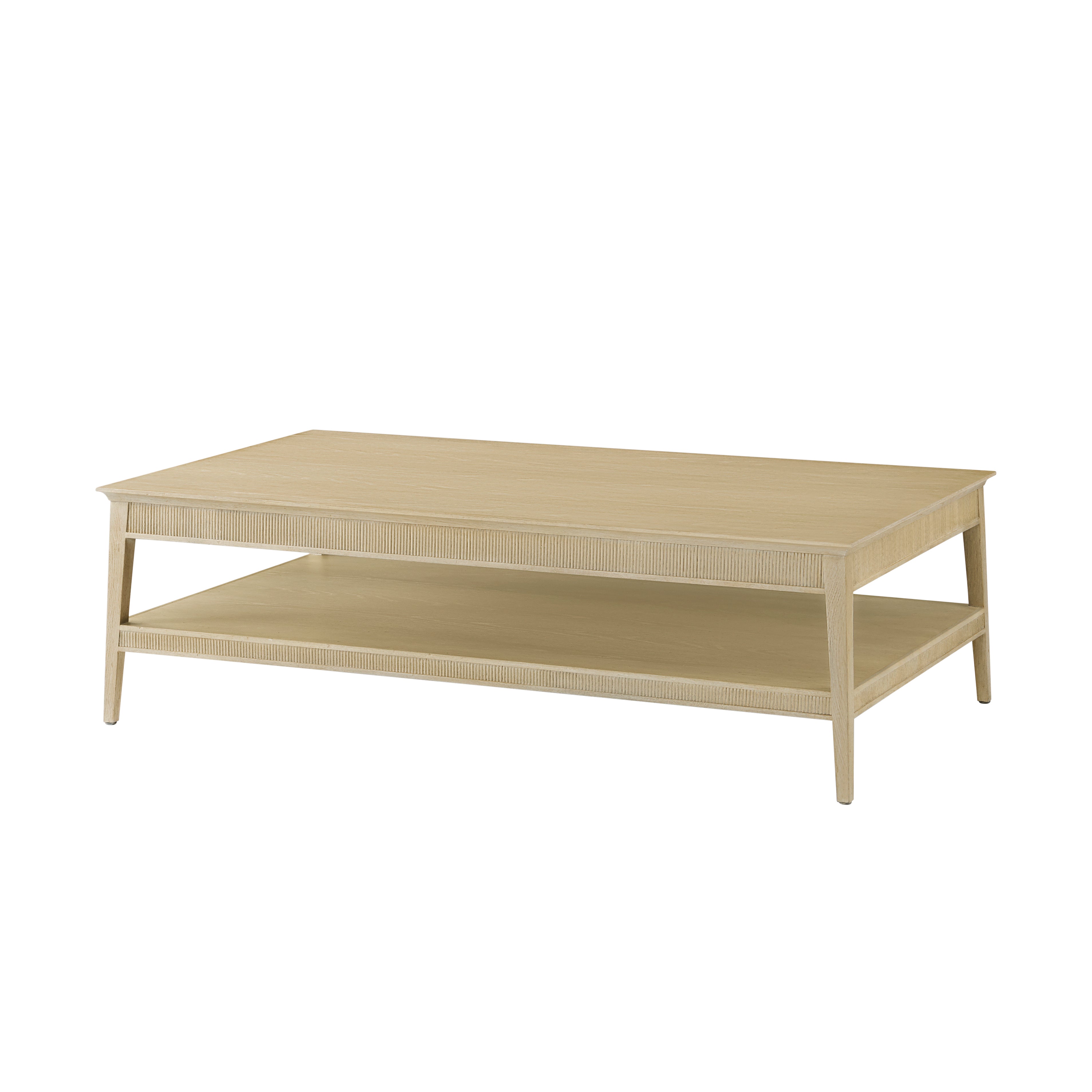 Theodore Alexander Balboa Cocktail Table — Finish: Coastal Grey