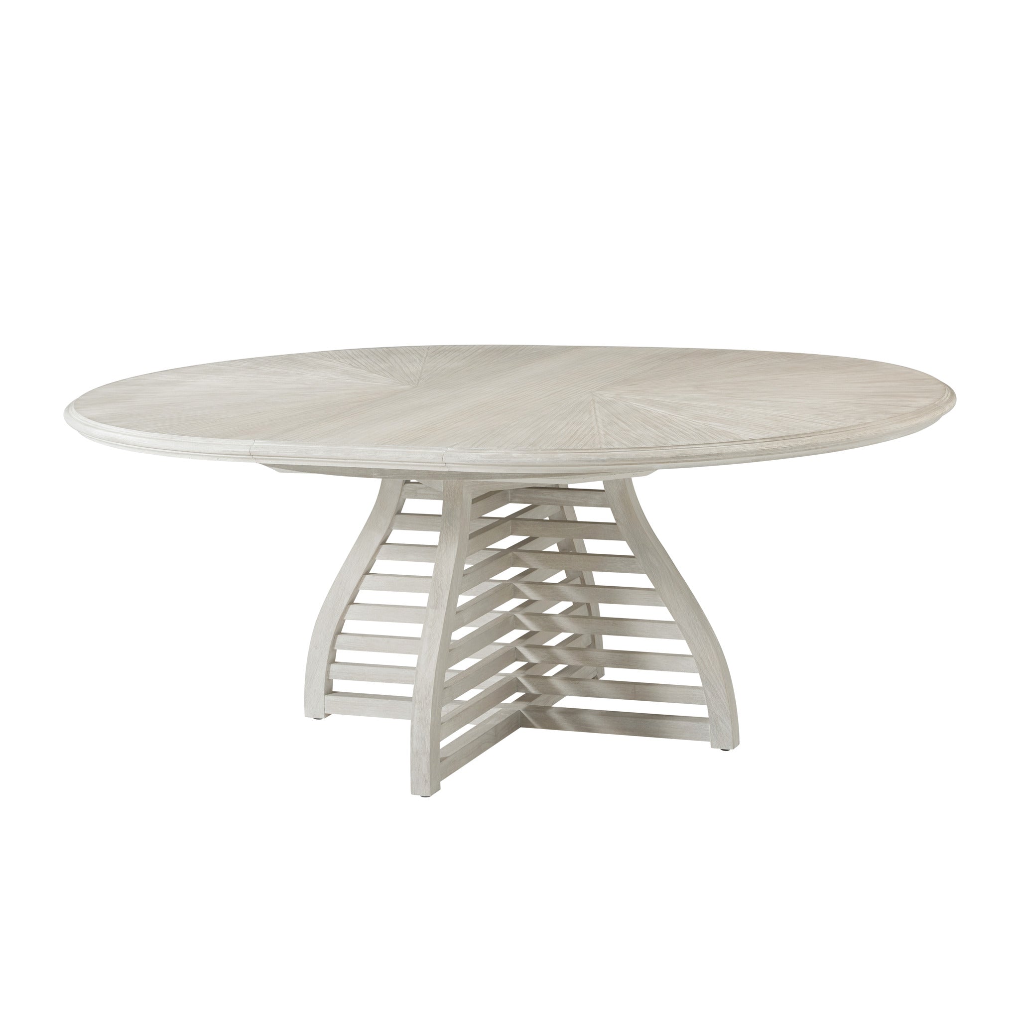 Theodore Alexander | Breeze Slatted Extending Dining Table - Sea Salt | TA54025