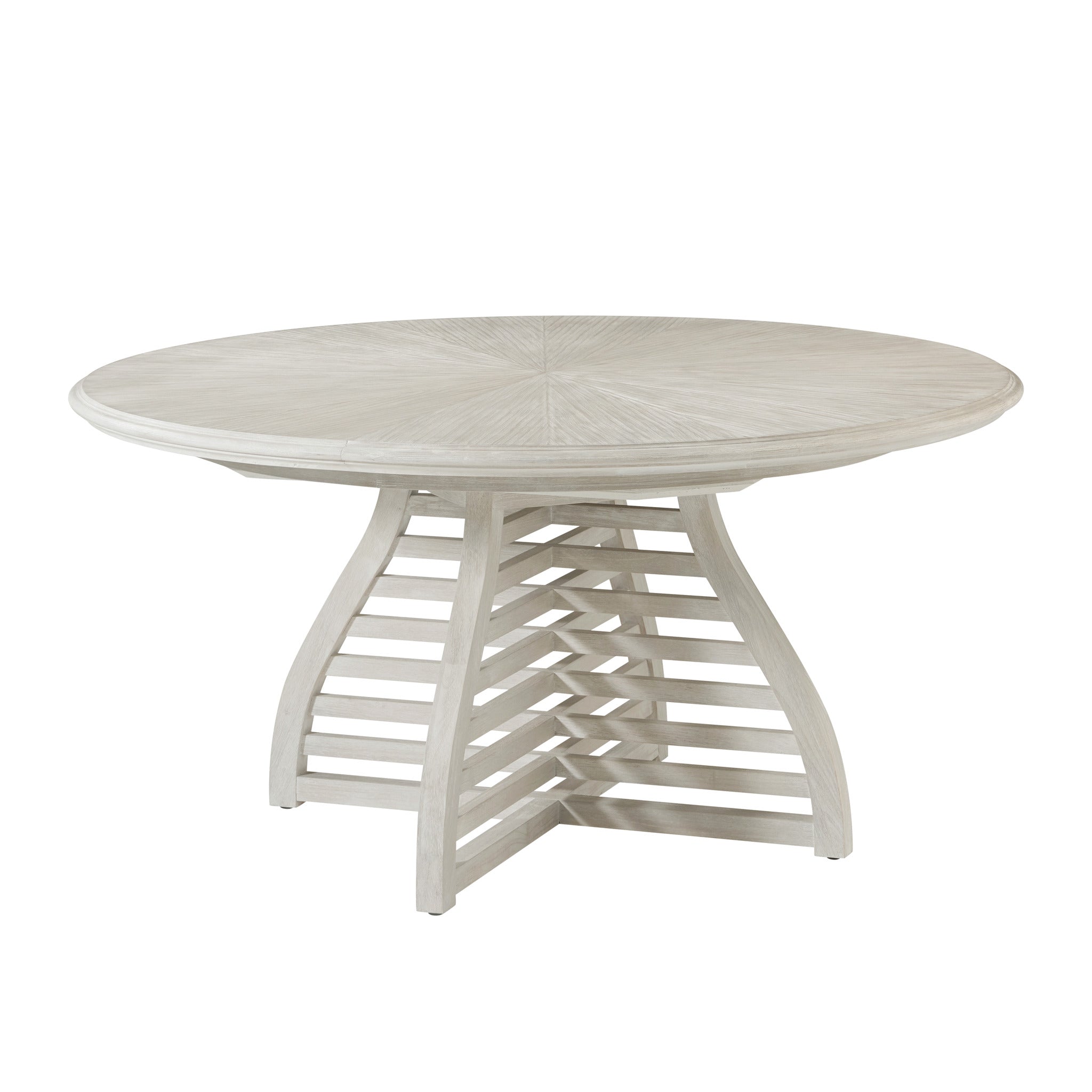 Theodore Alexander | Breeze Slatted Extending Dining Table - Sea Salt | TA54025