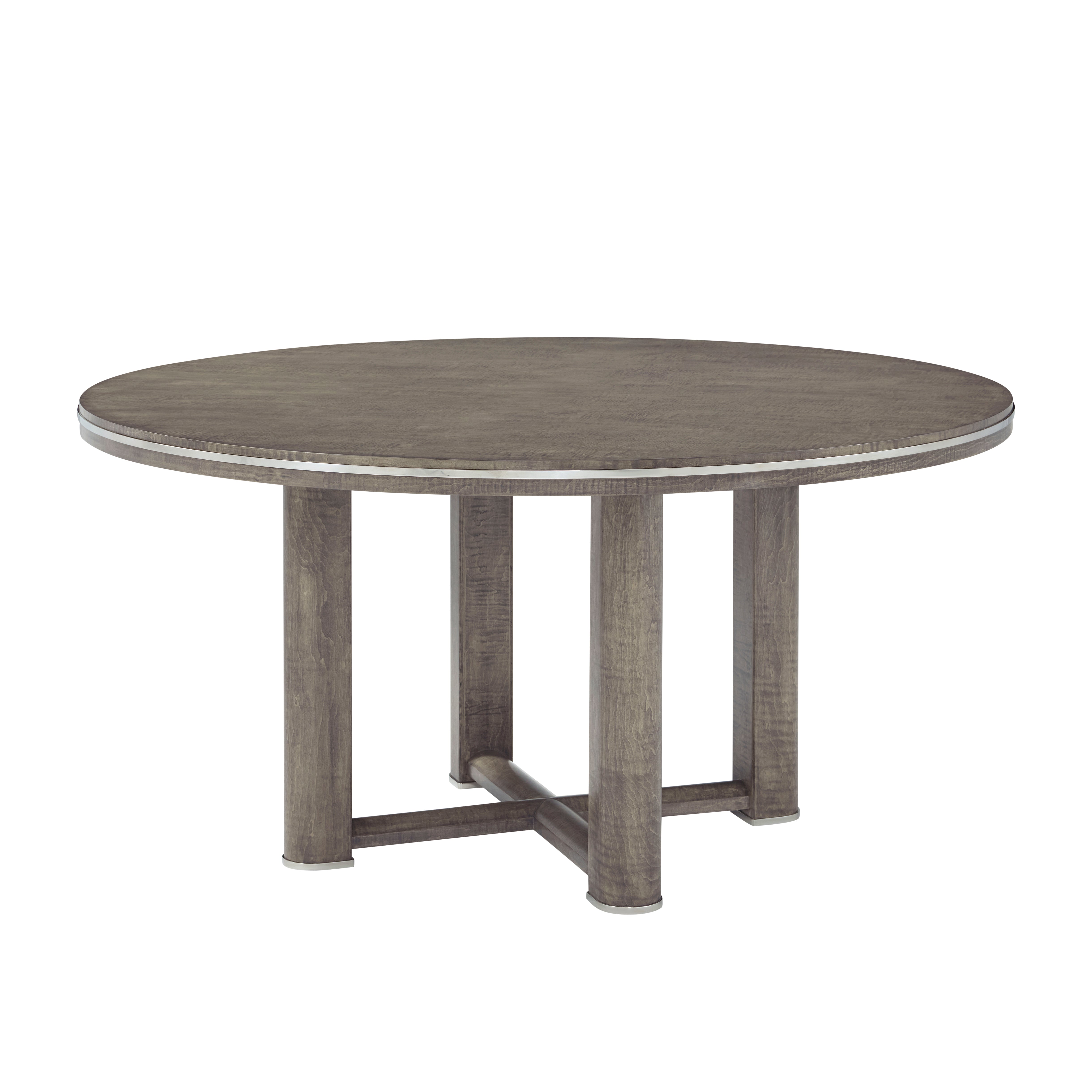 Theodore Alexander Hudson Round Dining Table — VCF1868 - Pebble Grey