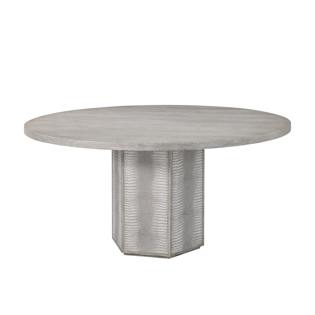 Theodore Alexander | Spencer St. James Round Dining Table - Argento | TA54306.C412