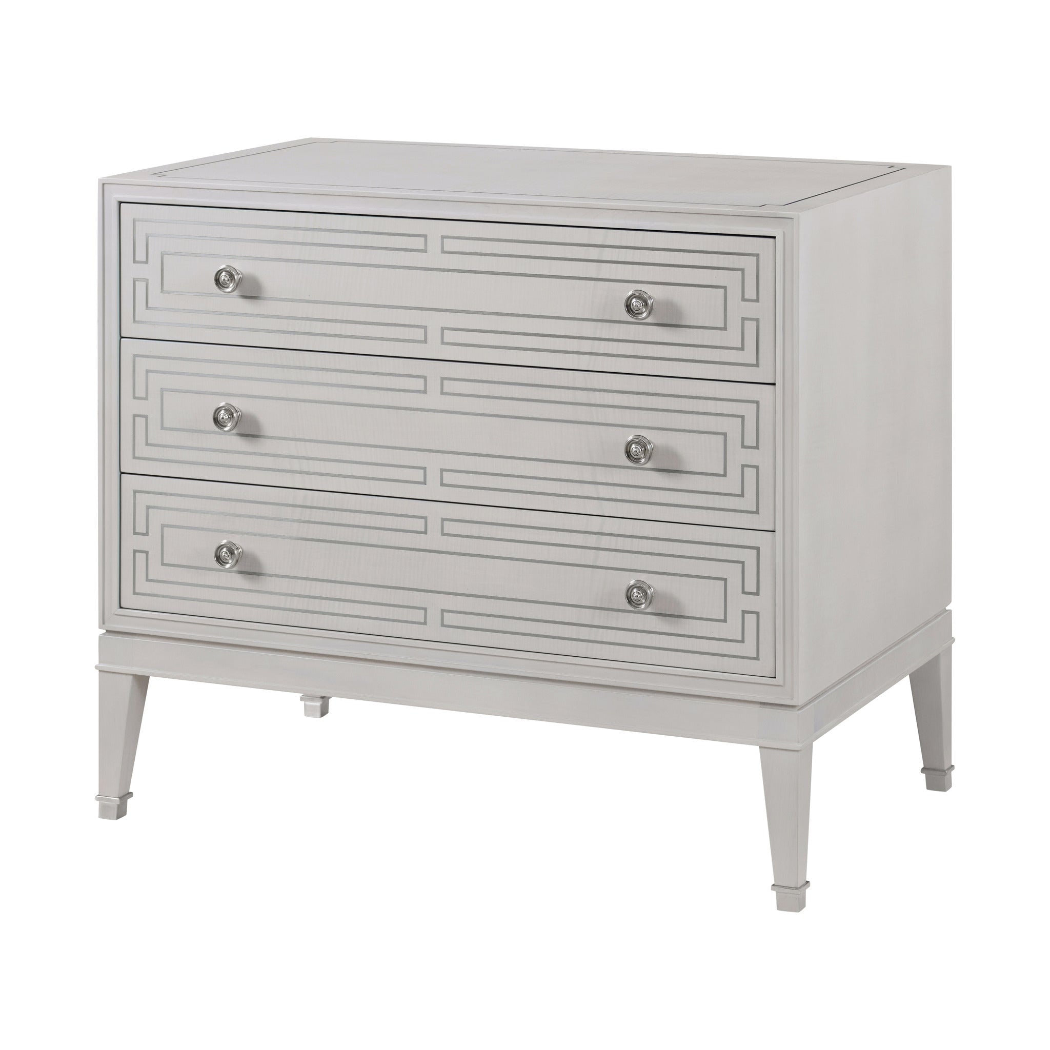 Theodore Alexander | Spencer London 3-Drawer Nightstand - VCF1972