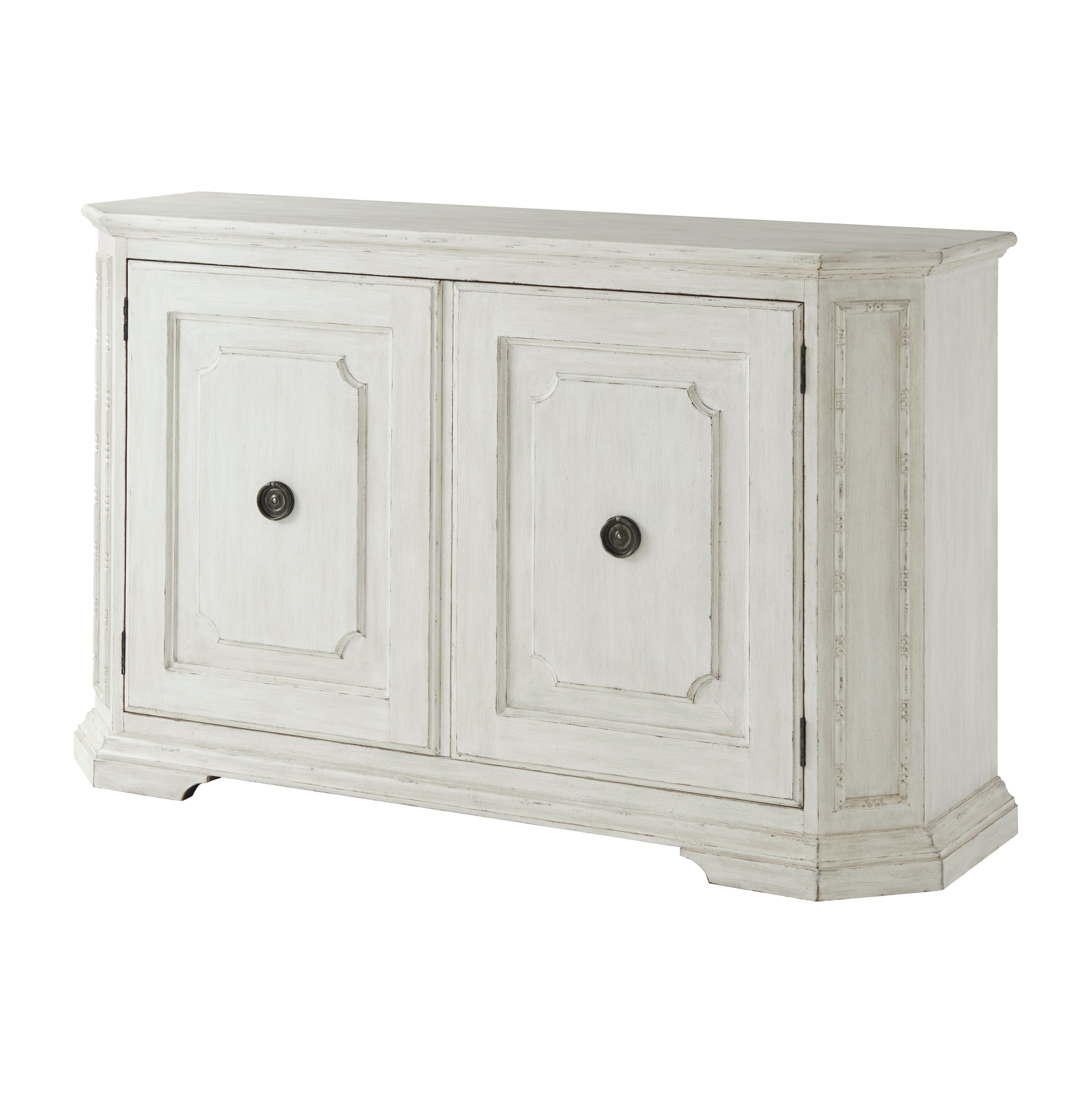 Theodore Alexander The Bavaria Cabinet — PCF1082.1B2HA-Nora/VCF1624.2G-Caymus Paniting Interior