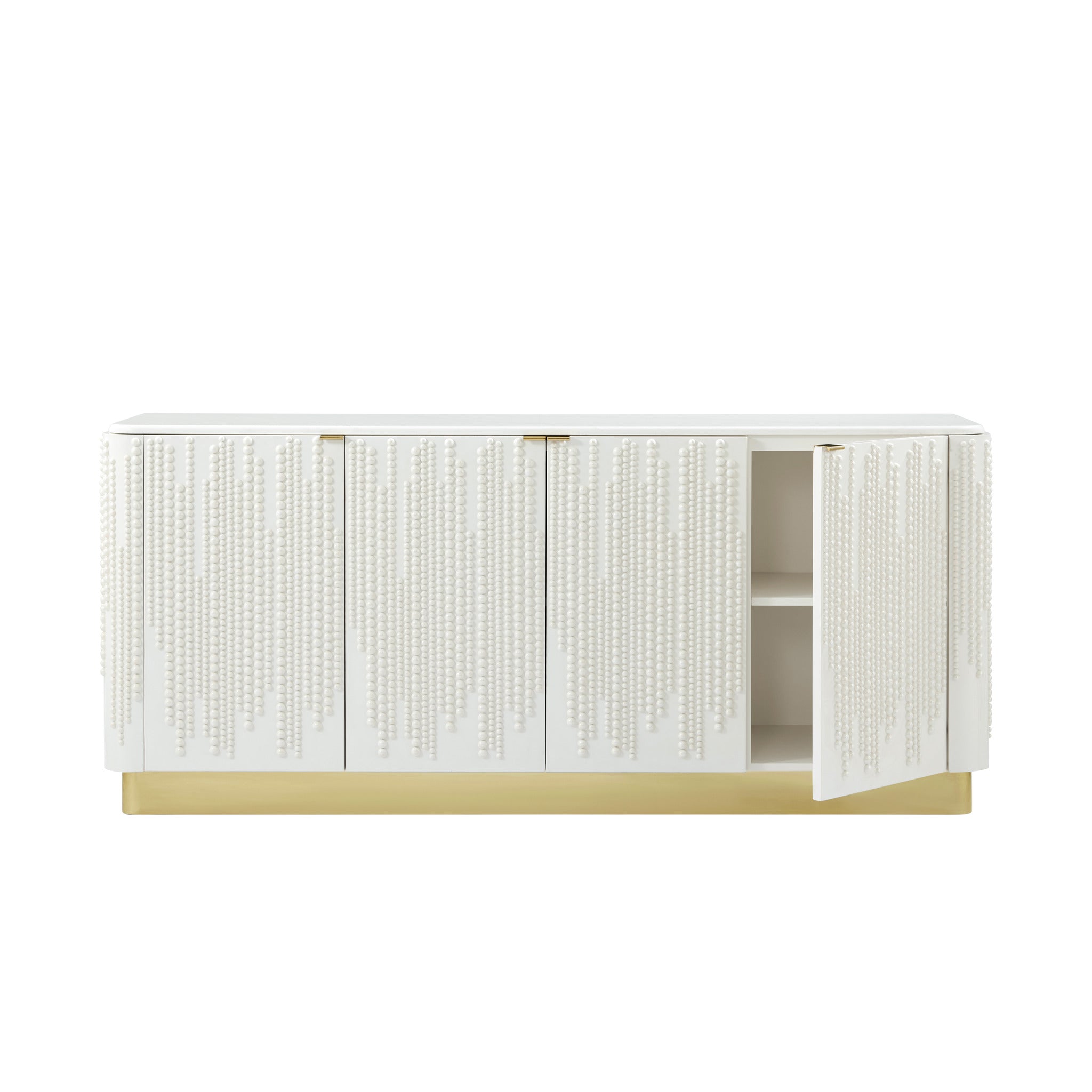 Theodore Alexander | Judith Leiber 4-Door Credenza - Solstice\ FCF216 - JL Pearl | TA61189