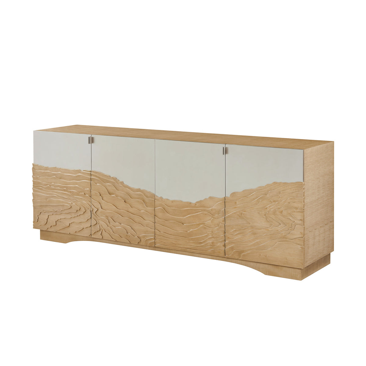 Theodore Alexander | Strata Credenza - Wooden Citrine / Sesame | TA61190