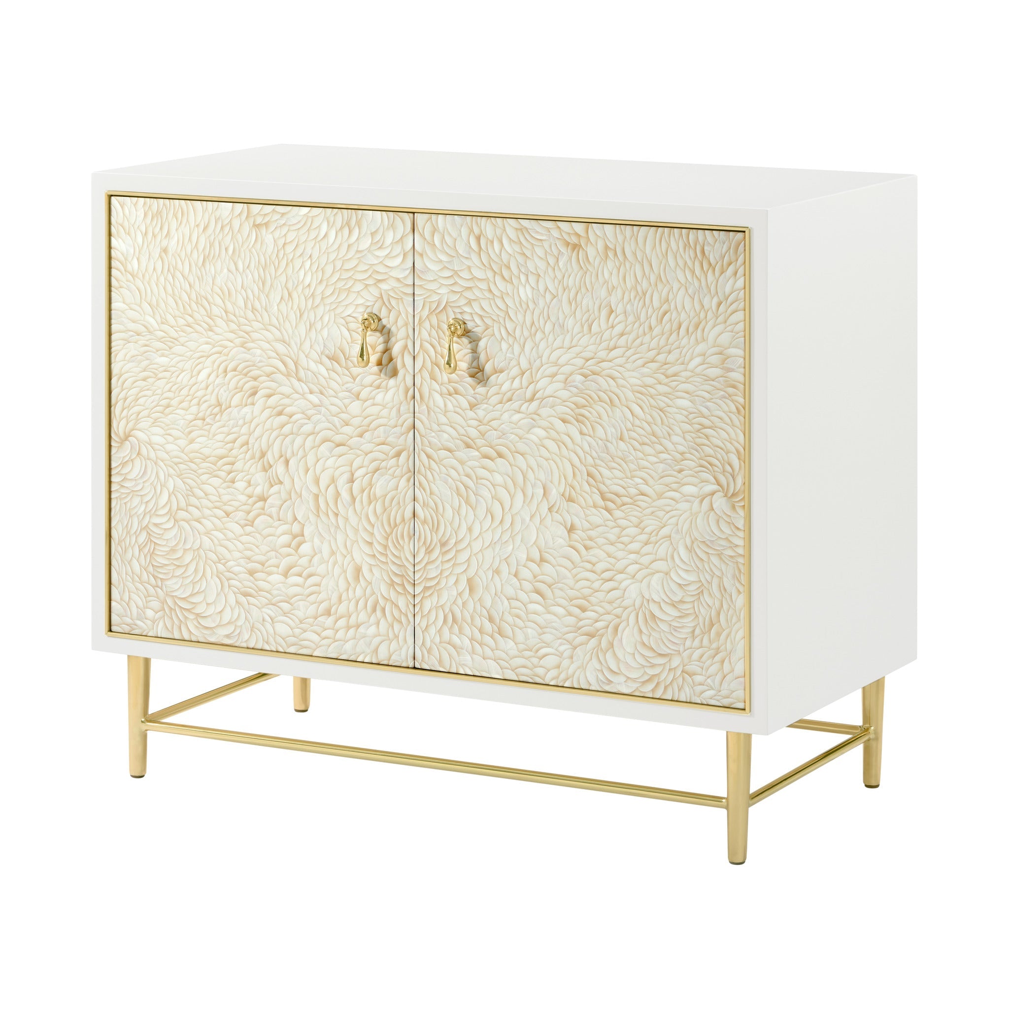 Theodore Alexander | Judith Leiber 2-Door Chest II - JL Feather\ PCF1215 - Solstice | TA61227