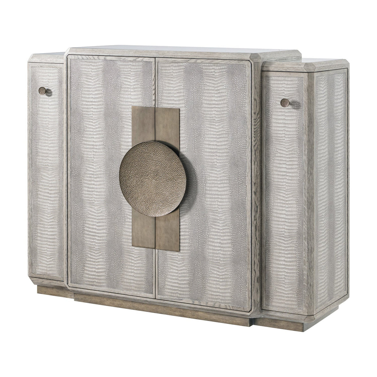 Theodore Alexander | Spencer St. James Bar Cabinet - Argento | TA61238.C412