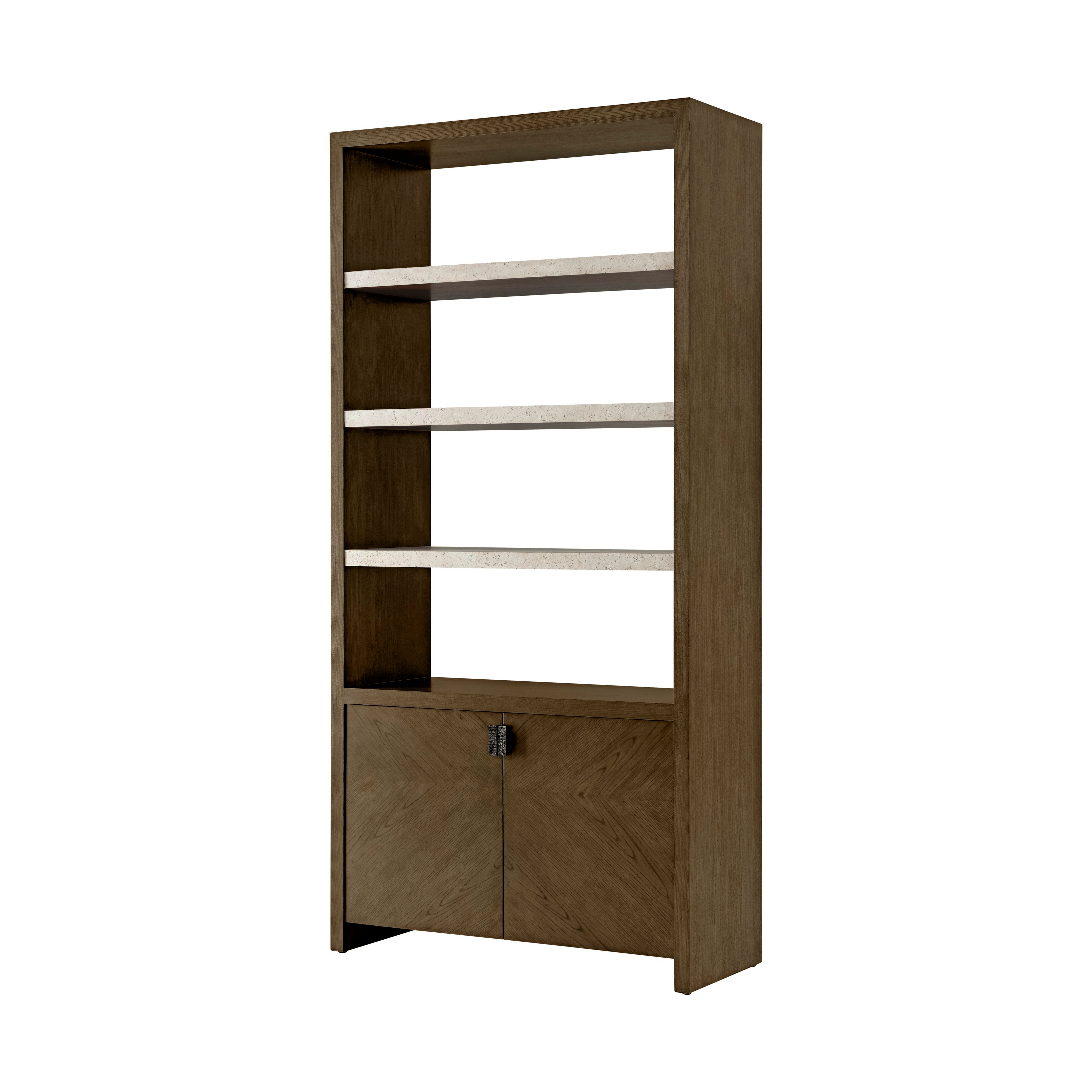Theodore Alexander Catalina Bookcase — Finish: Earth