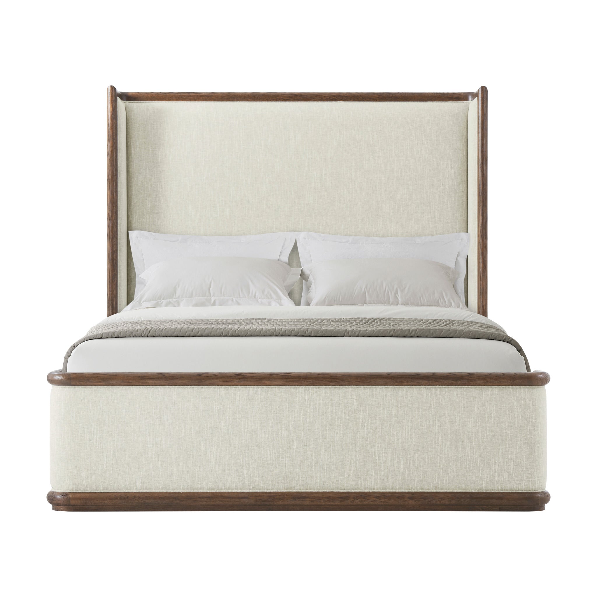 Theodore Alexander | Catalina Upholstered US Queen Bed - Earth | TA82011.1CIR