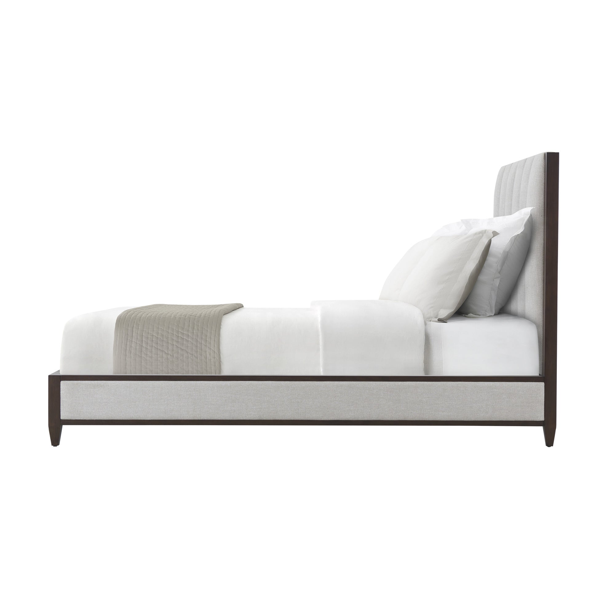 Theodore Alexander Ennis Serpentine Cocktail Table — VCF1694.1D2GB3F-Grey Echo Oak