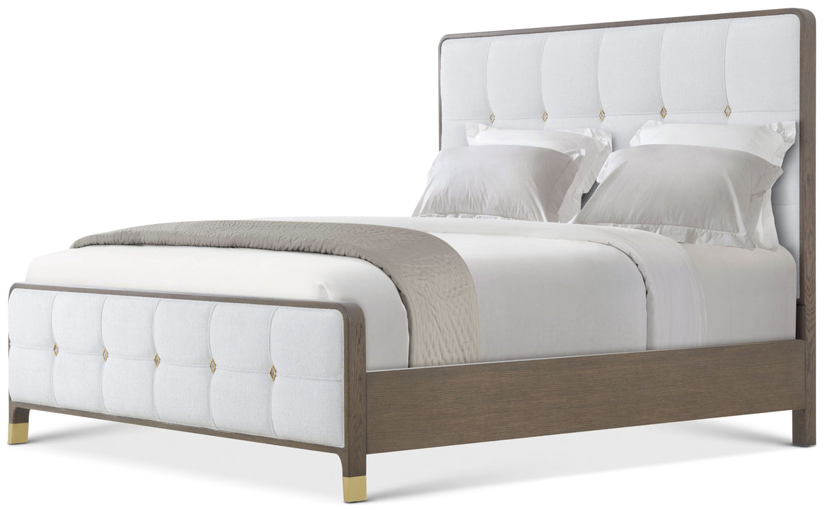 Theodore Alexander | Judith Leiber Upholstered King Bed - Mink | TA83103.1DJY